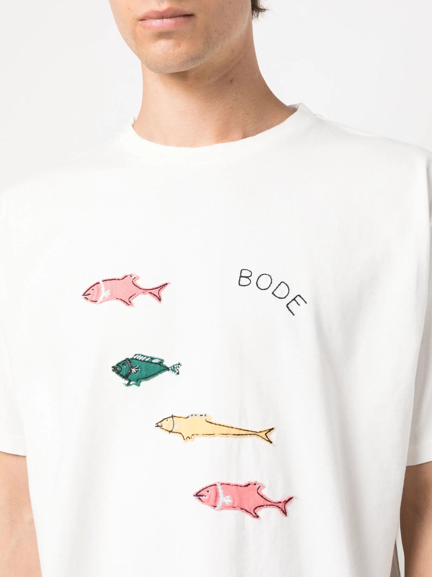 logo-print cotton T-shirt