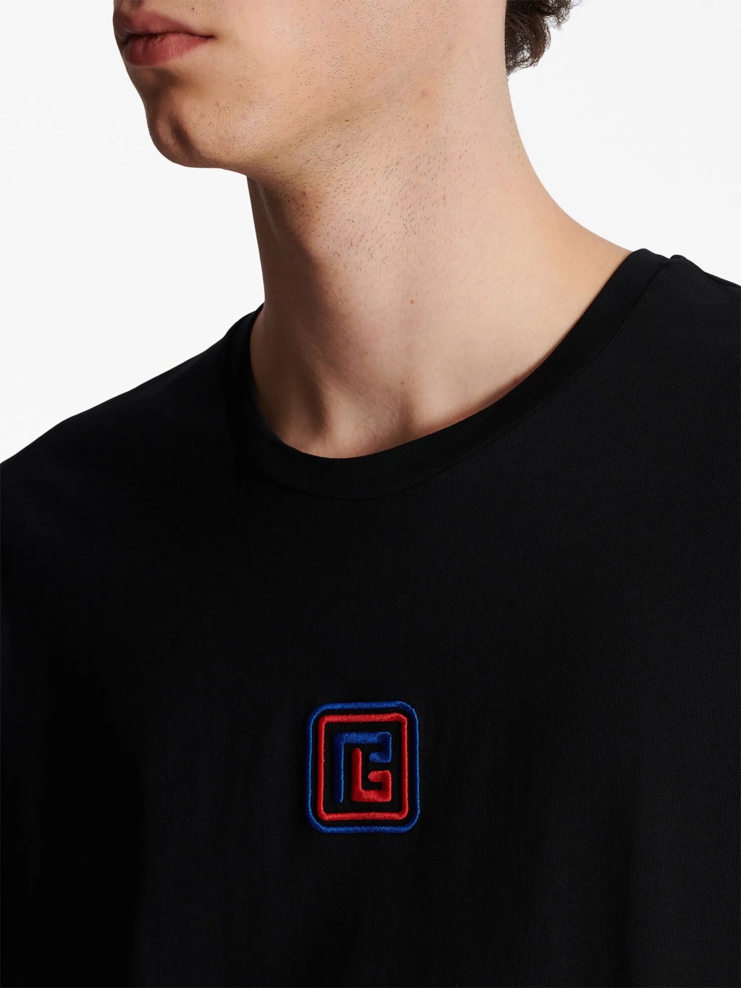 embroidered-logo short-sleeve T-shirt