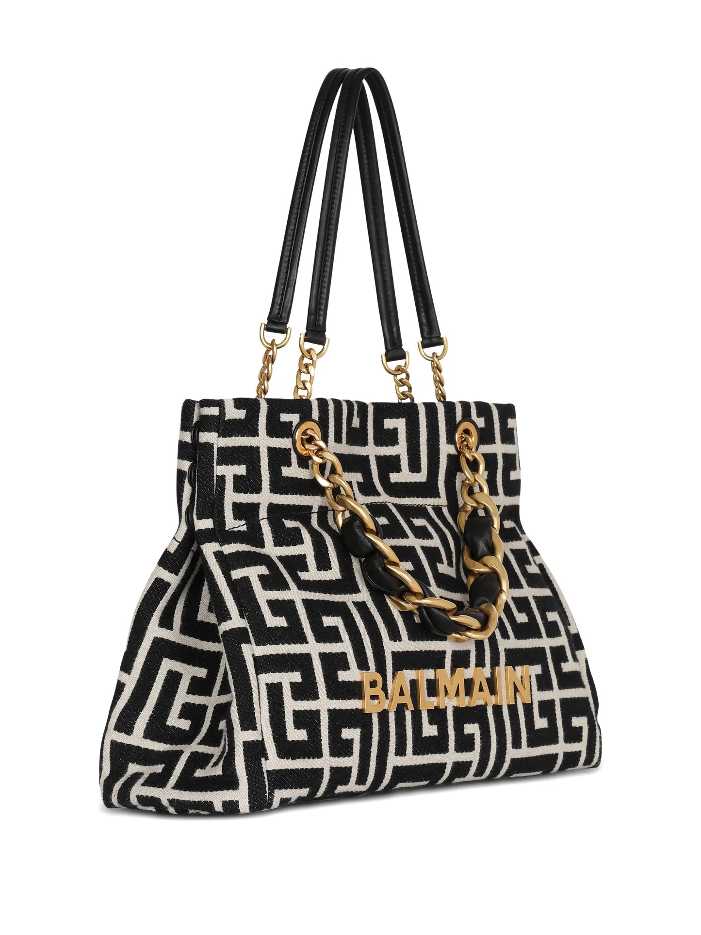 logo-plaque tote bag
