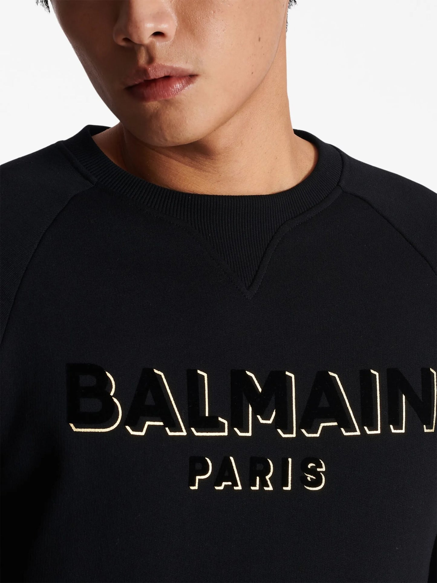 logo-print crew-neck sweatshirt