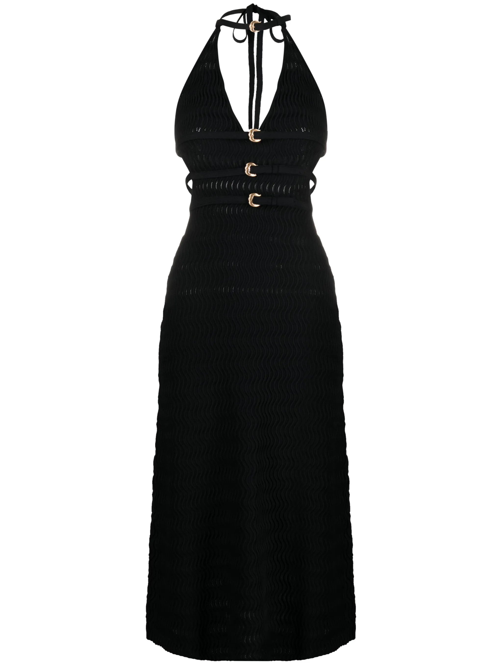 Evaleigh cut-out midi dress