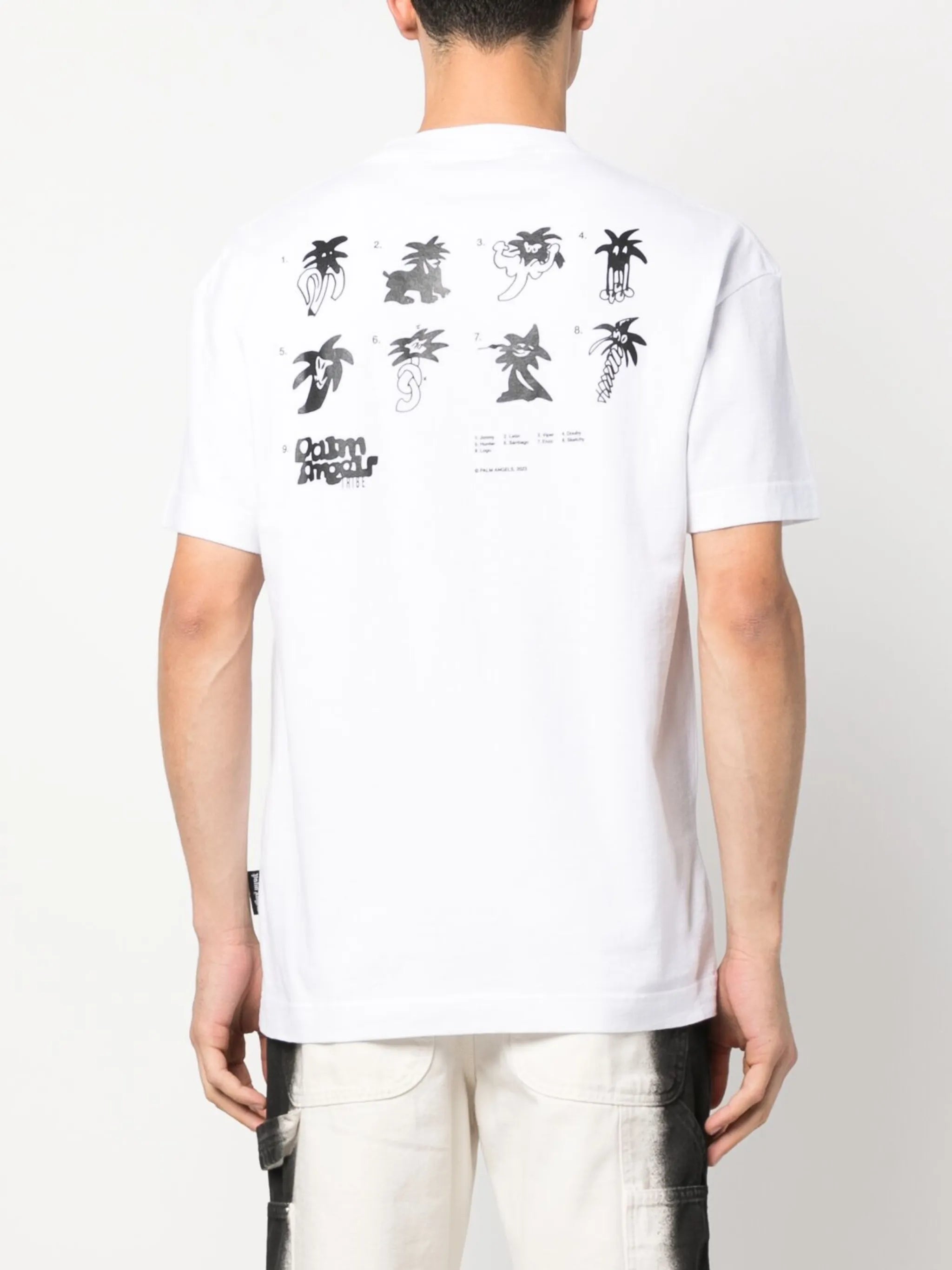 'Palmity Unity' cotton T-shirt