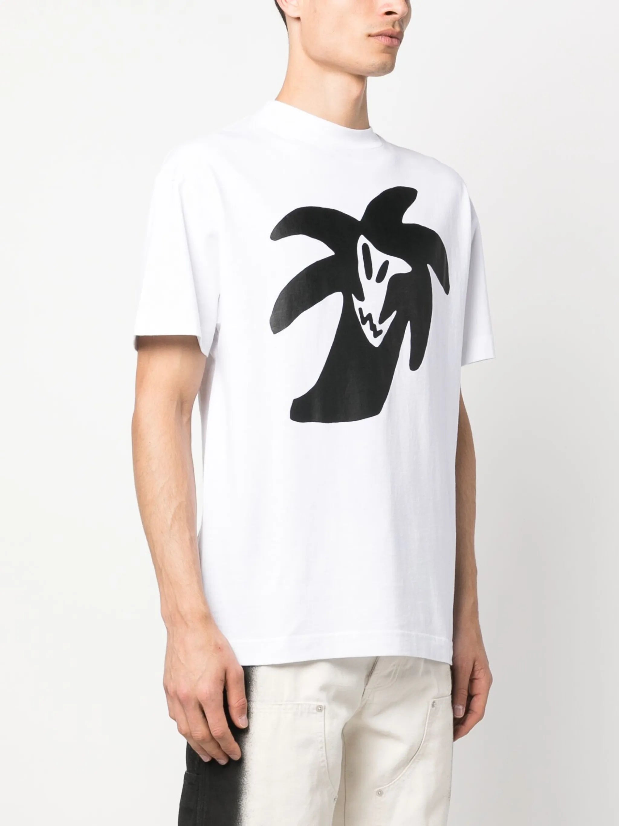 'Palmity Unity' cotton T-shirt