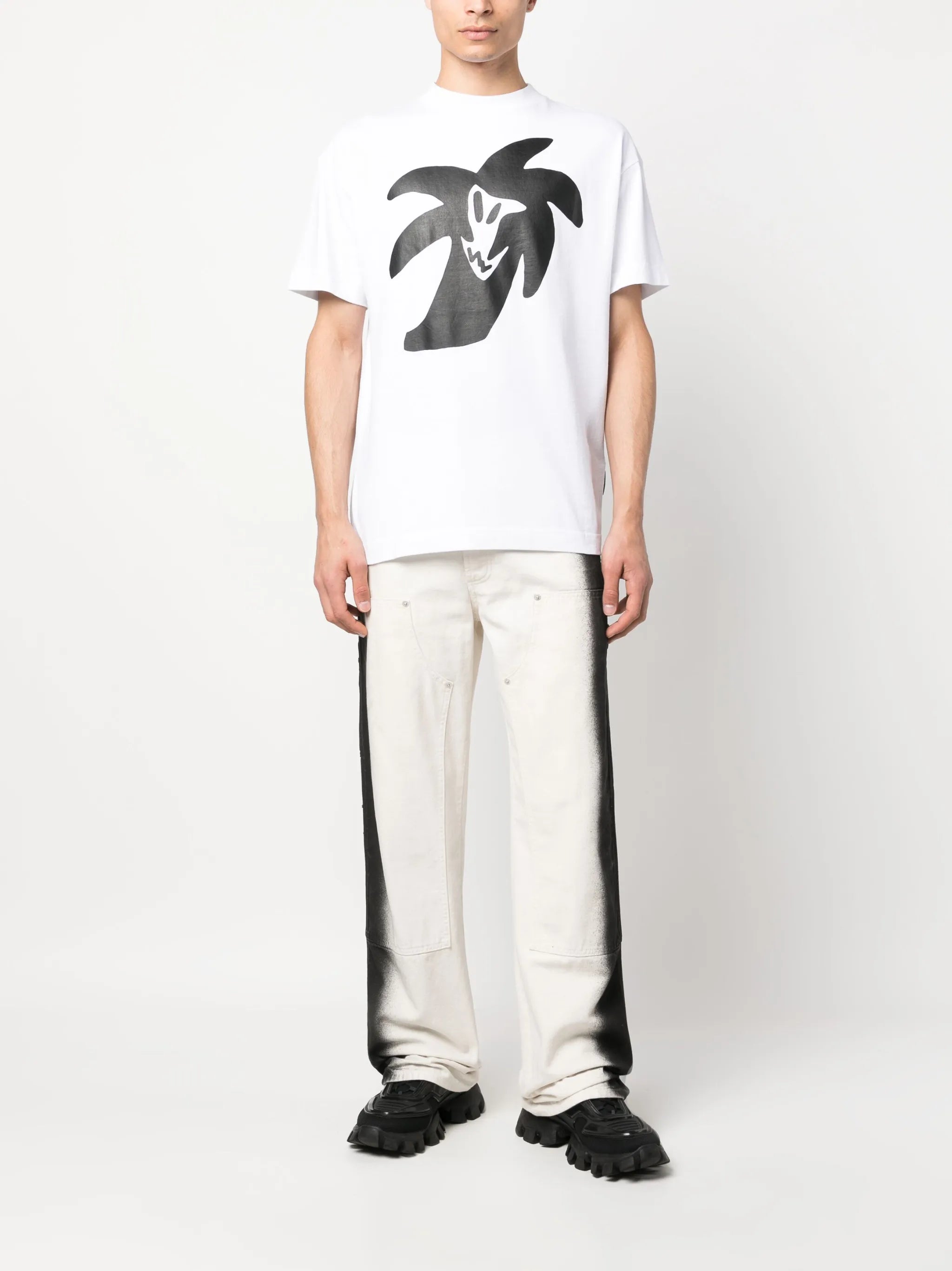 'Palmity Unity' cotton T-shirt