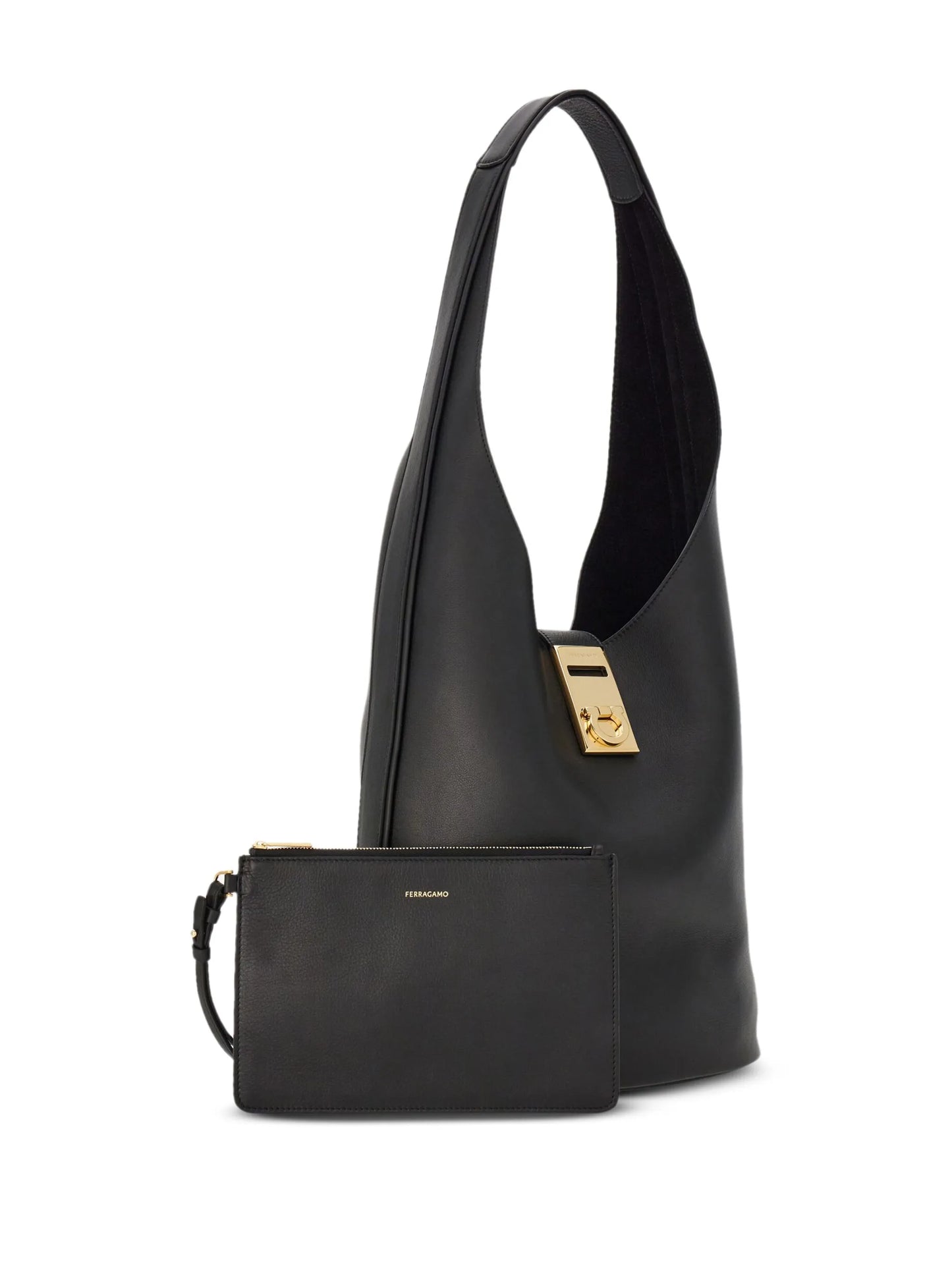 large Ferragamo shoulder bag