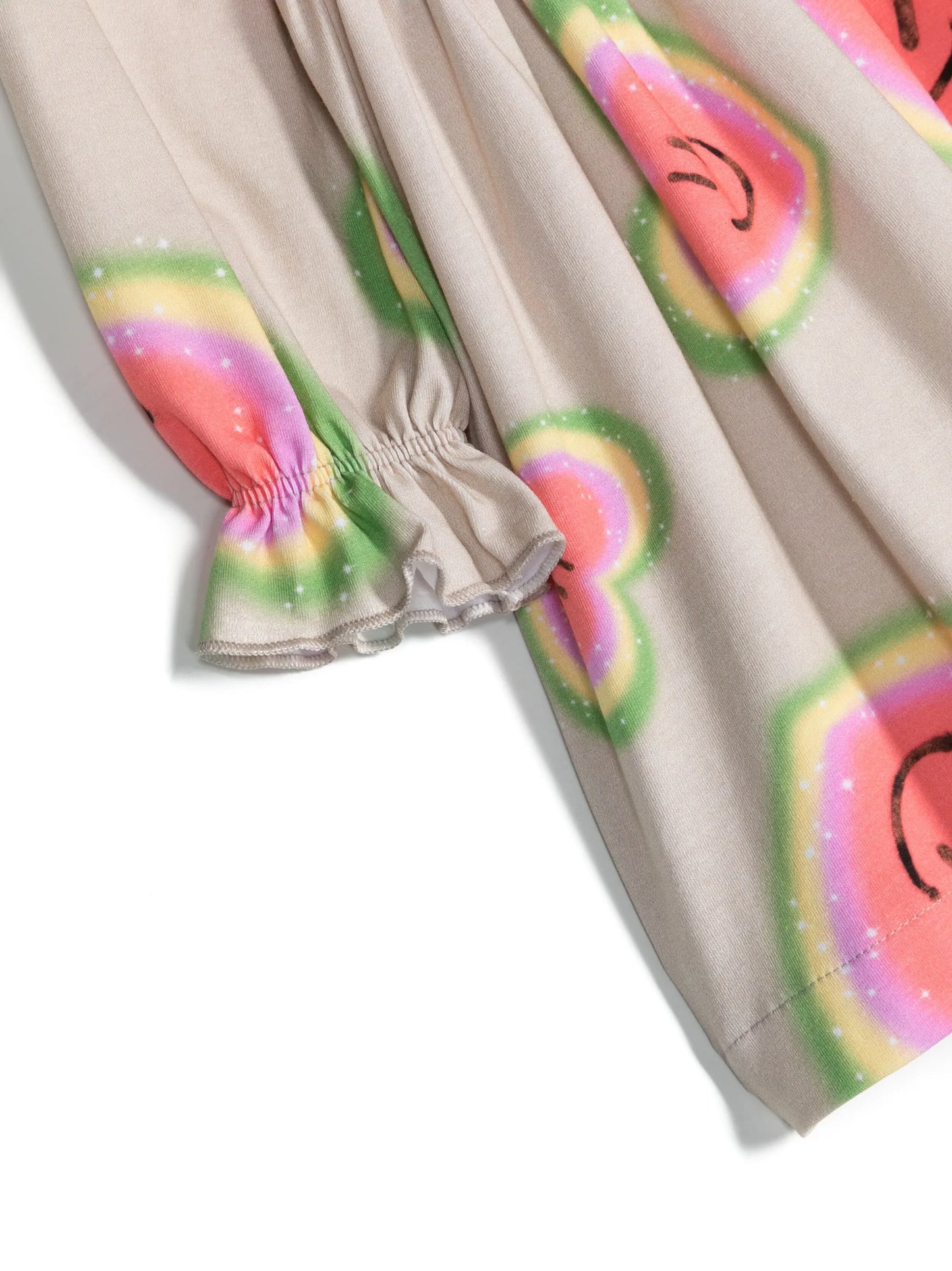 Camie graphic-print dress