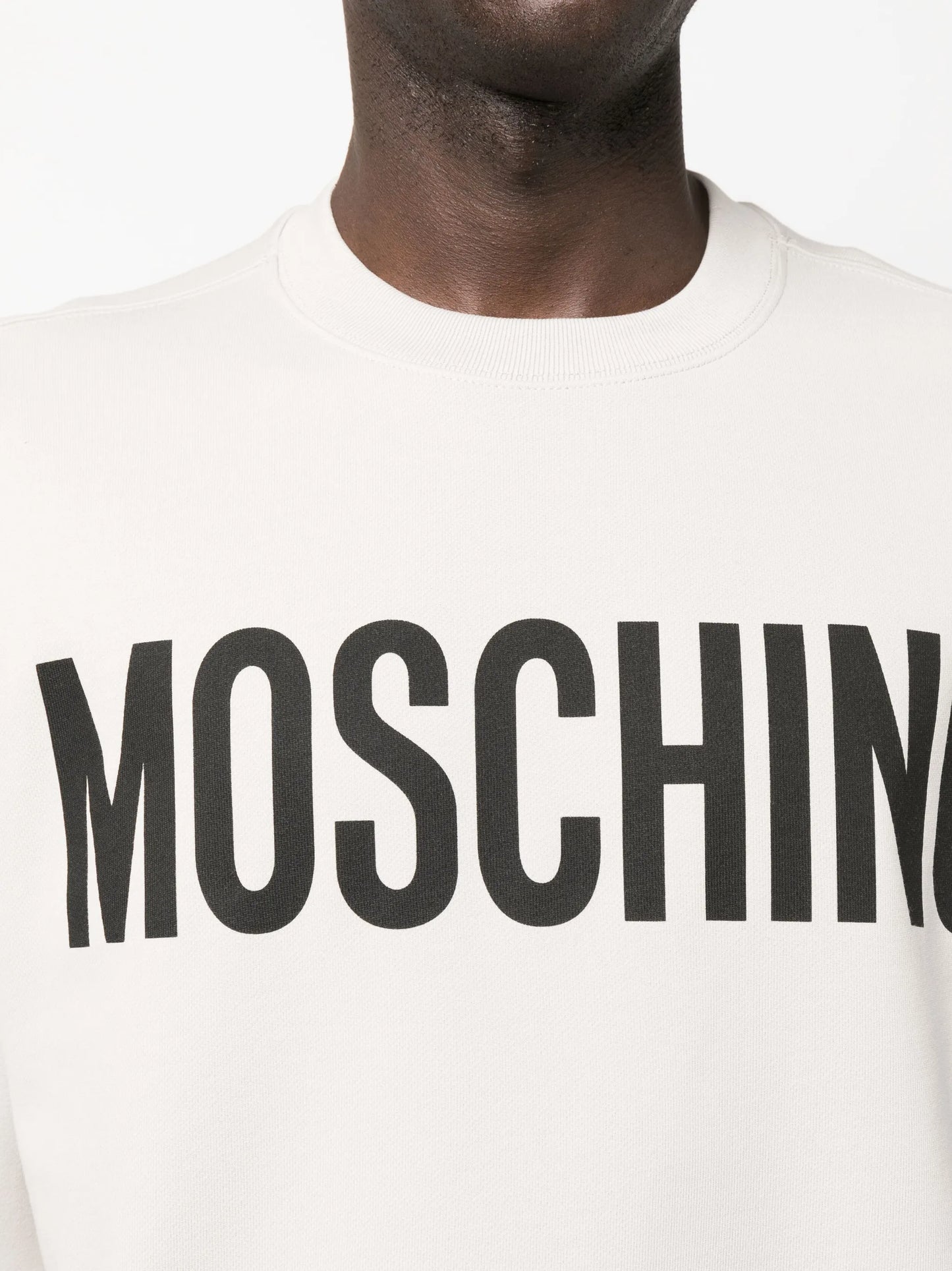 logo-print organic-cotton sweatshirt