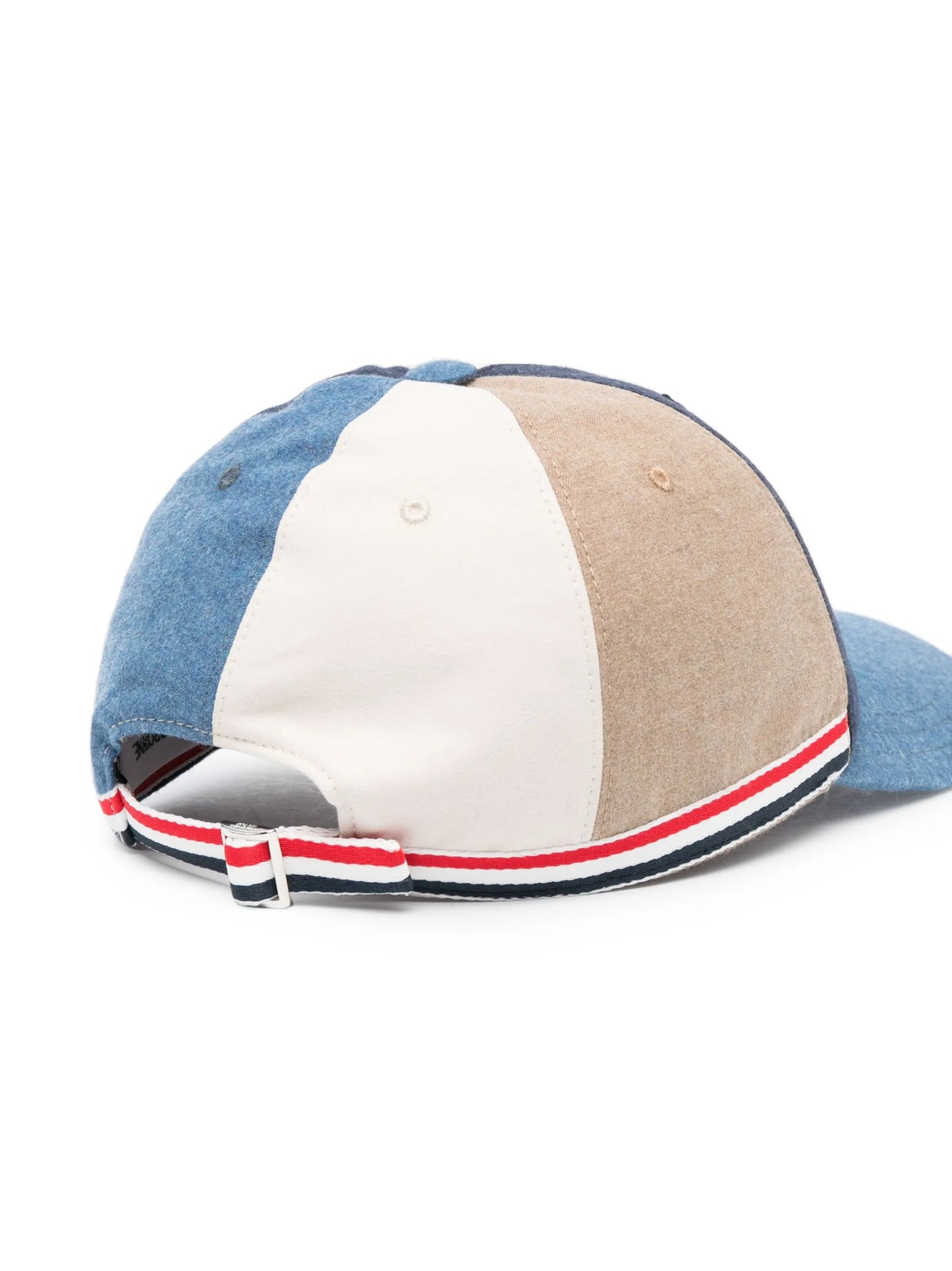 colour-block baseball cap