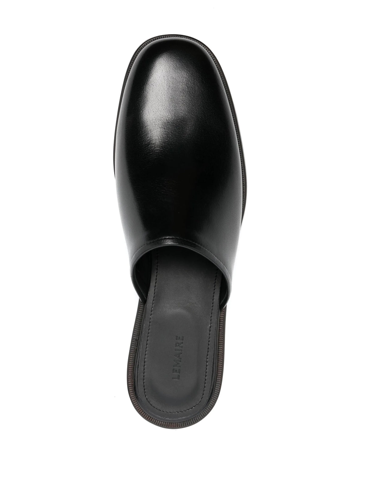 round-toe slip-on slippers