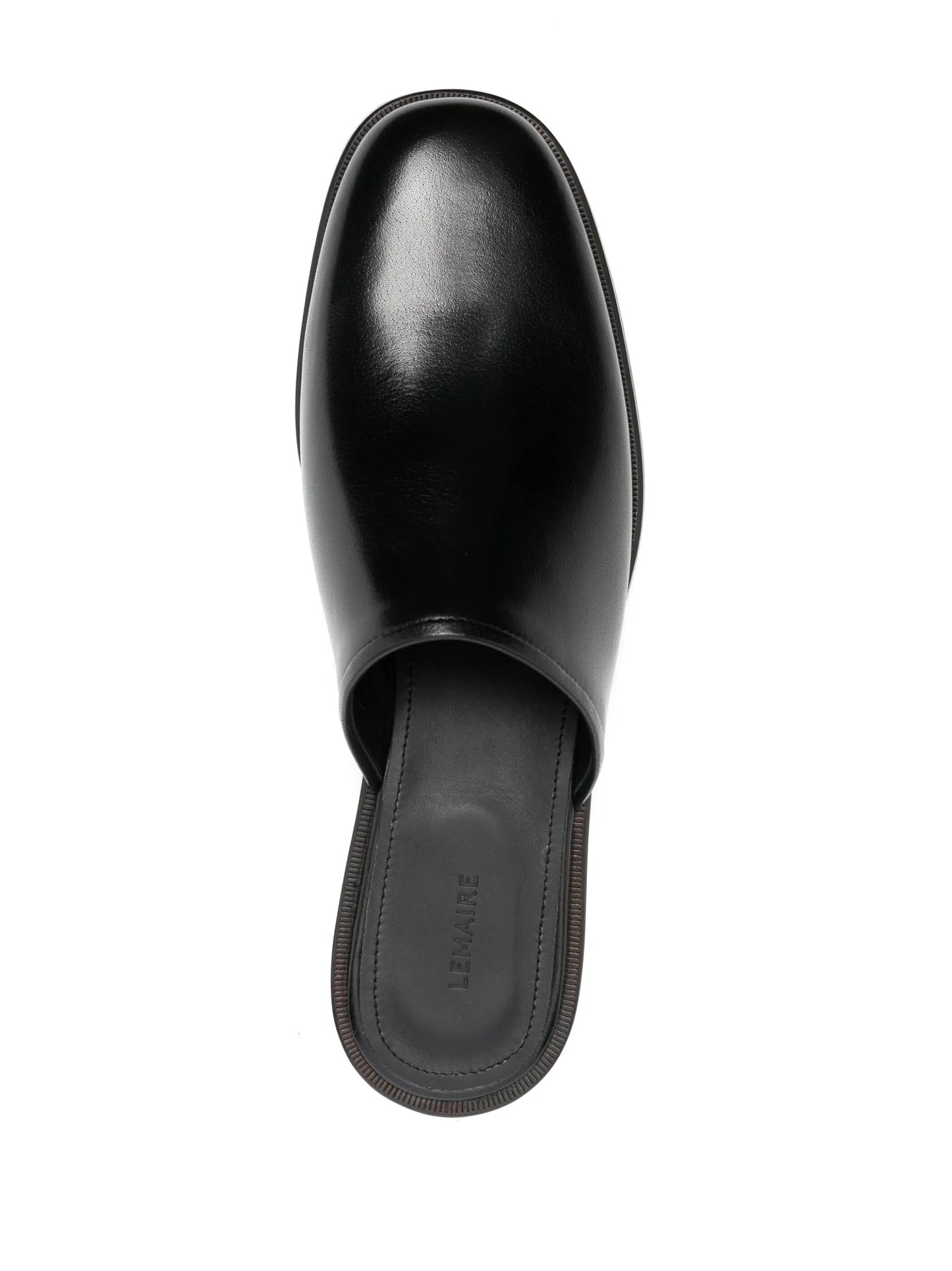 round-toe slip-on slippers