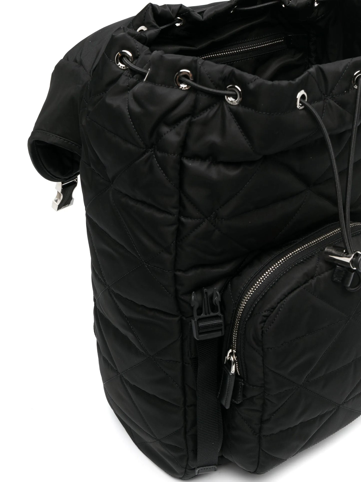 Re-Nylon quilted backpack