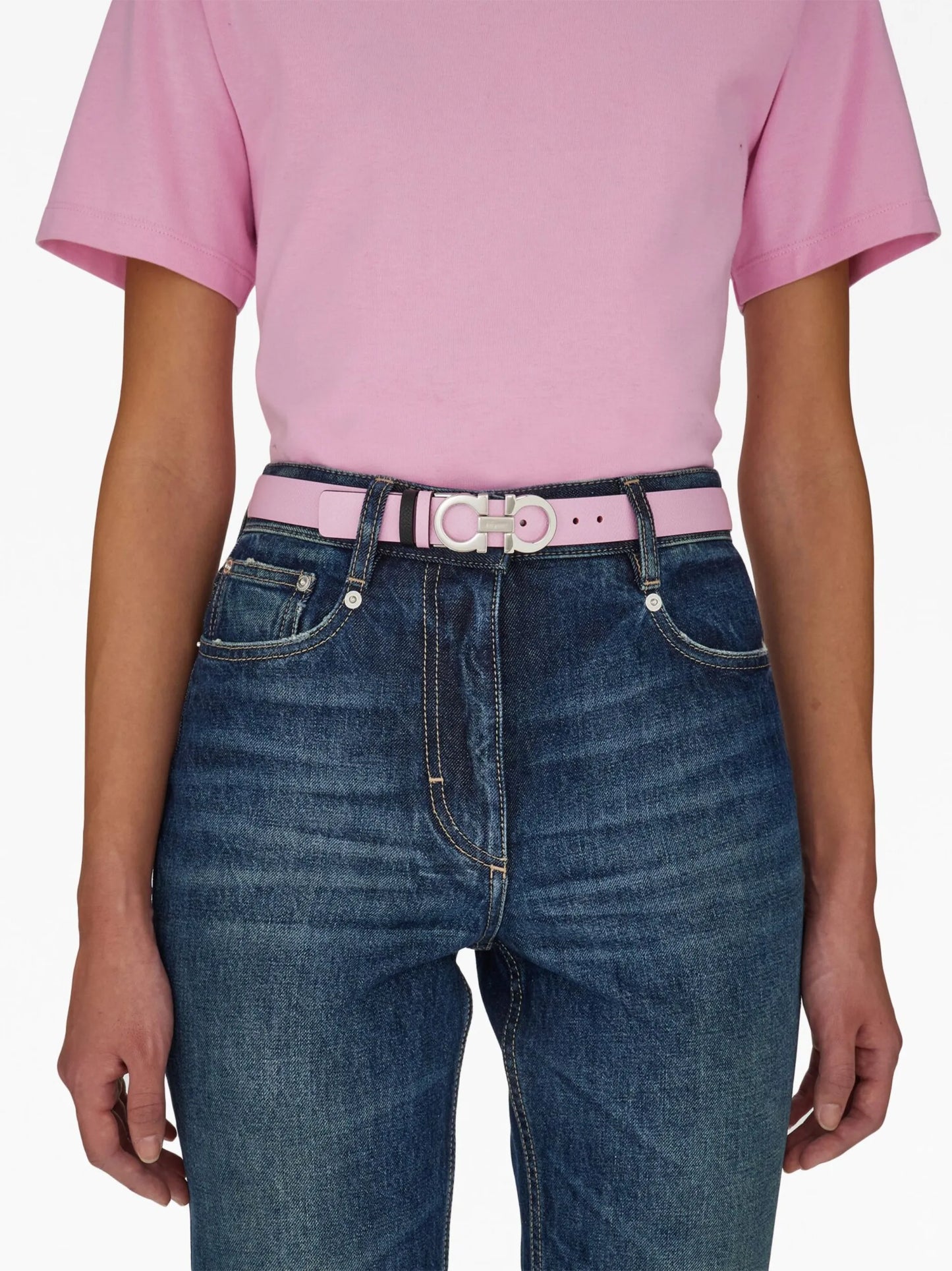 Gancini reversible belt