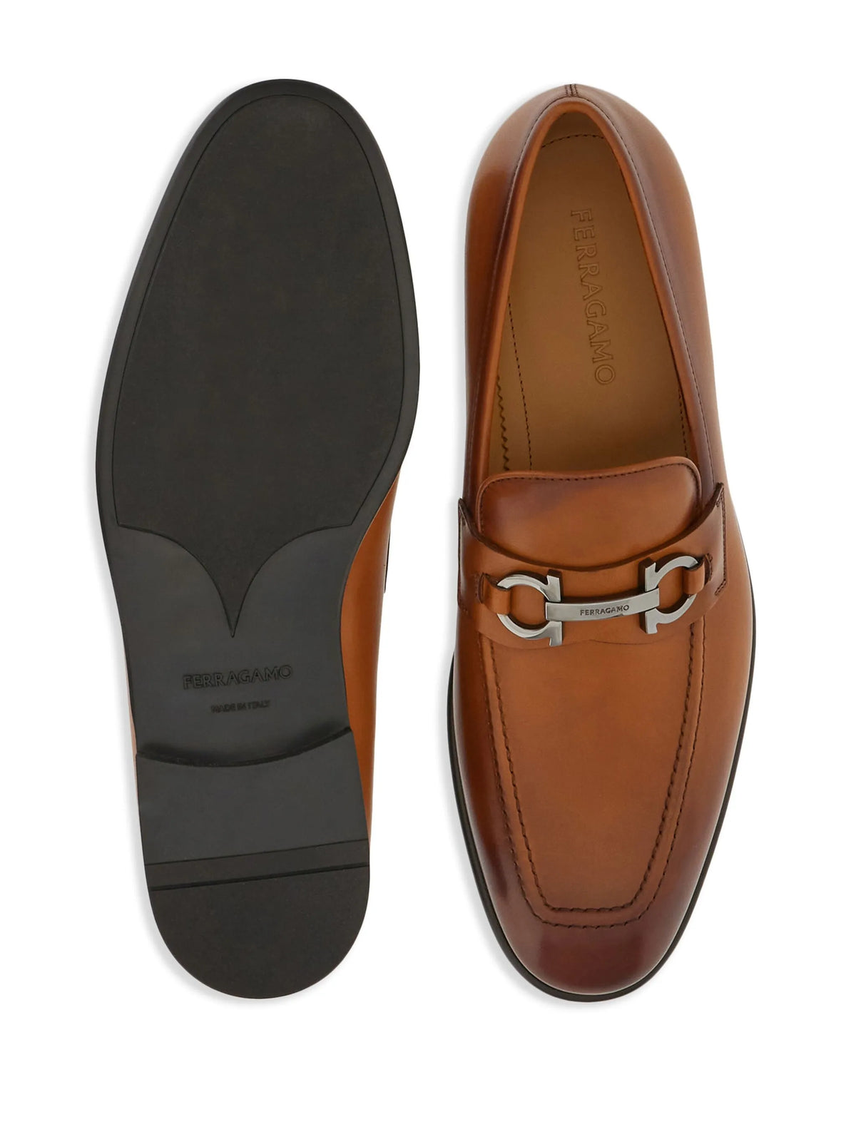 moccasins with Gancini ornament