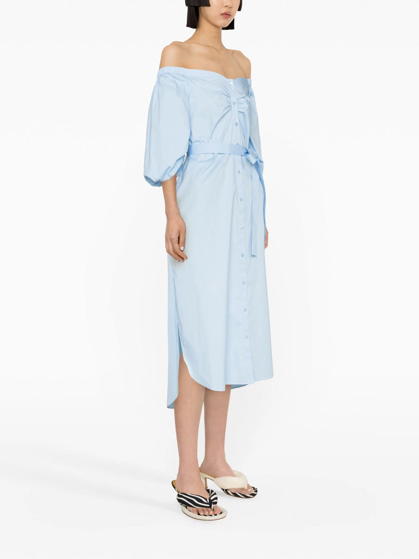 Reese off-shoulder midi dress