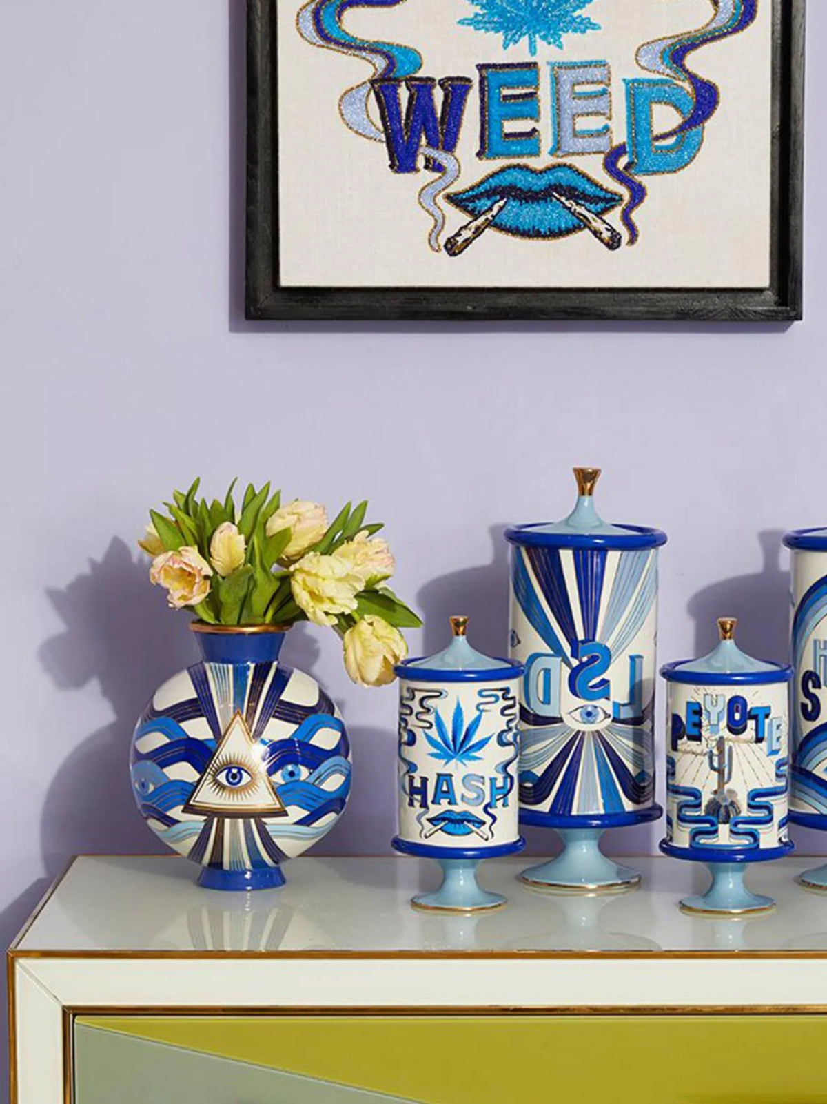 Druggist Eye vase