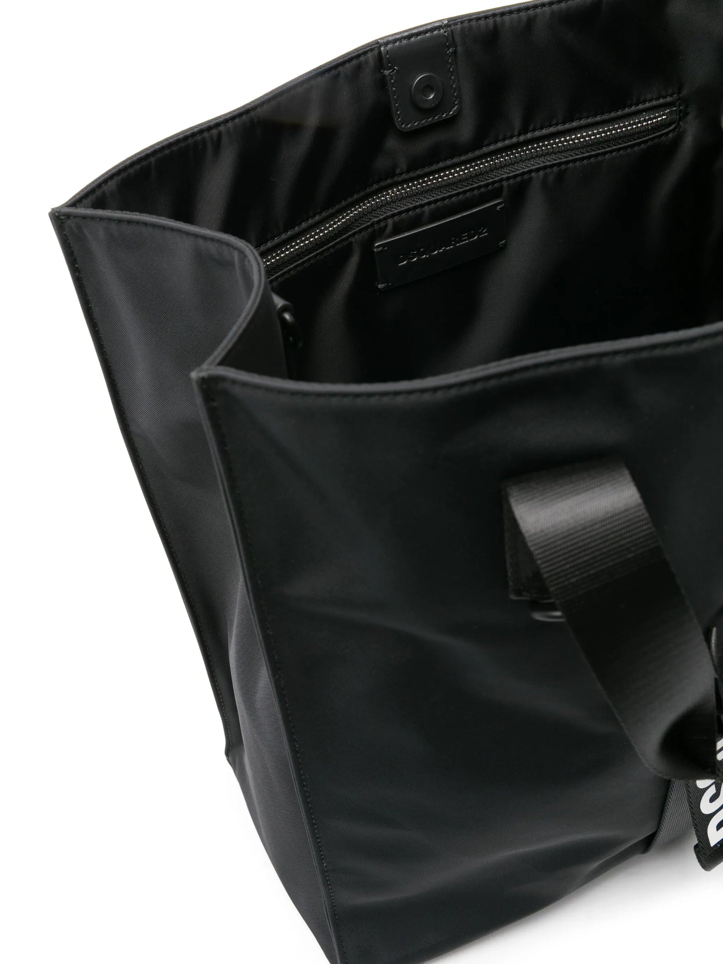 logo-strap tote bag