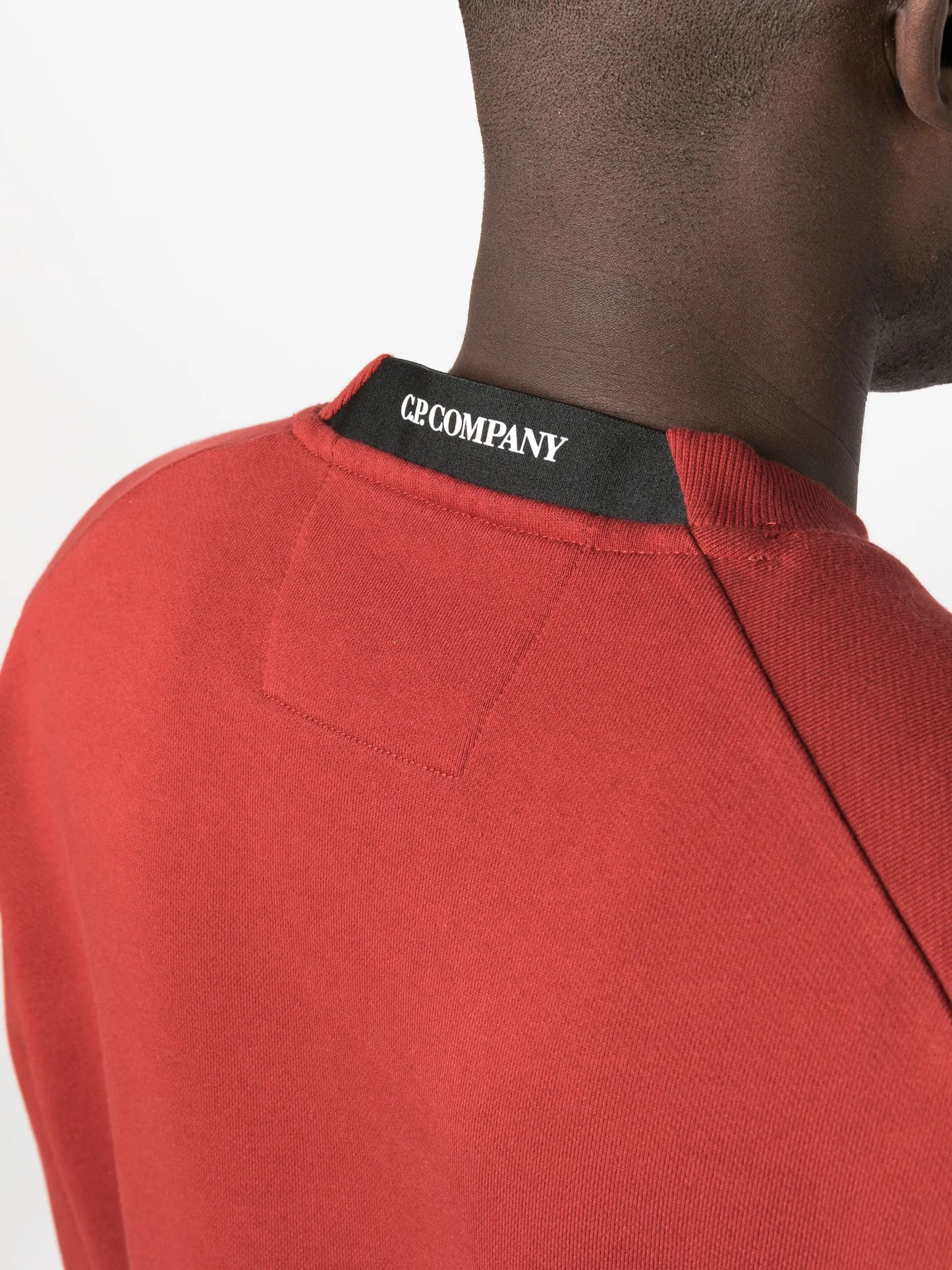 logo-patch cotton sweatshirt