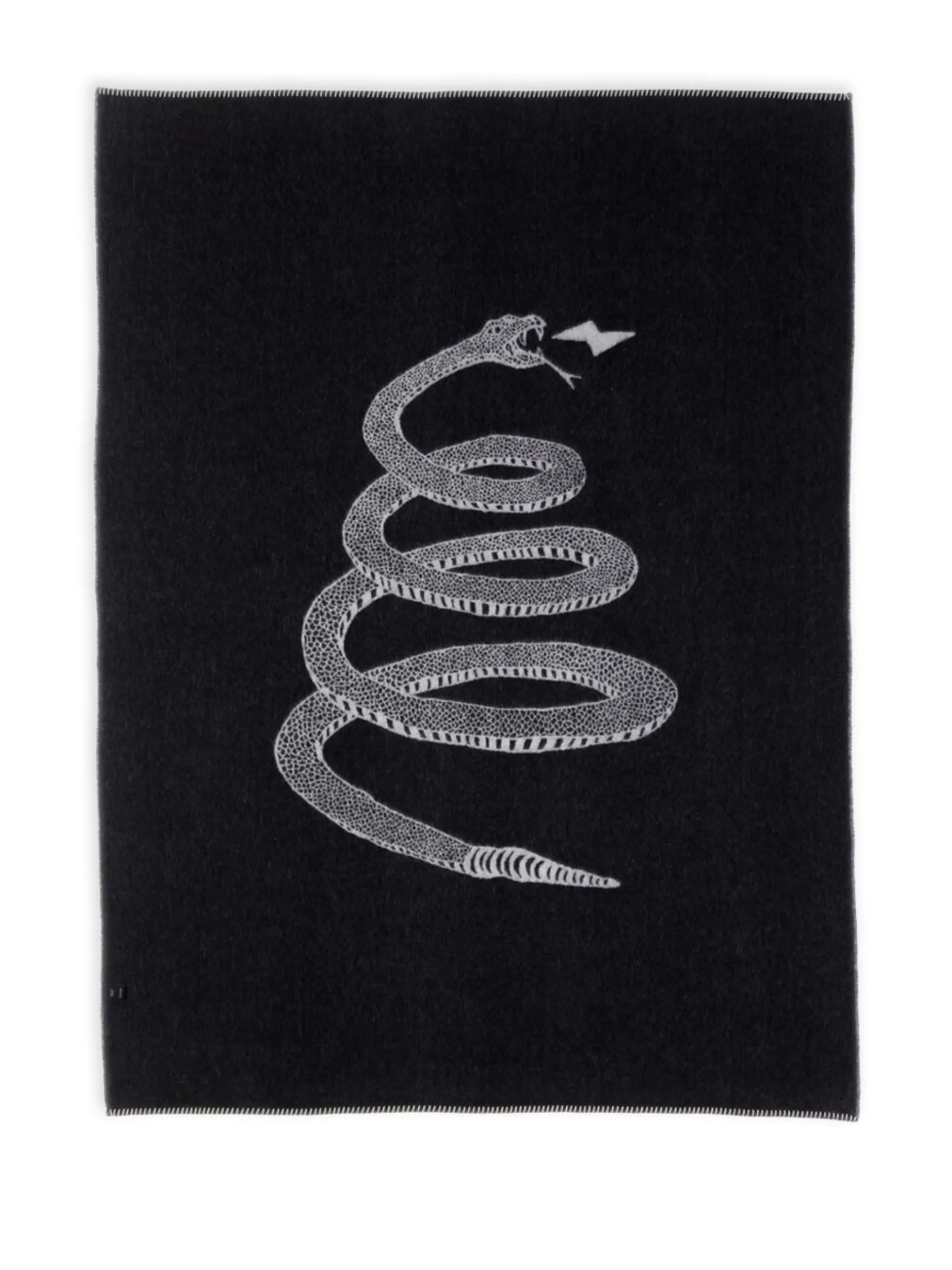 Peyote alpaca-wool throw