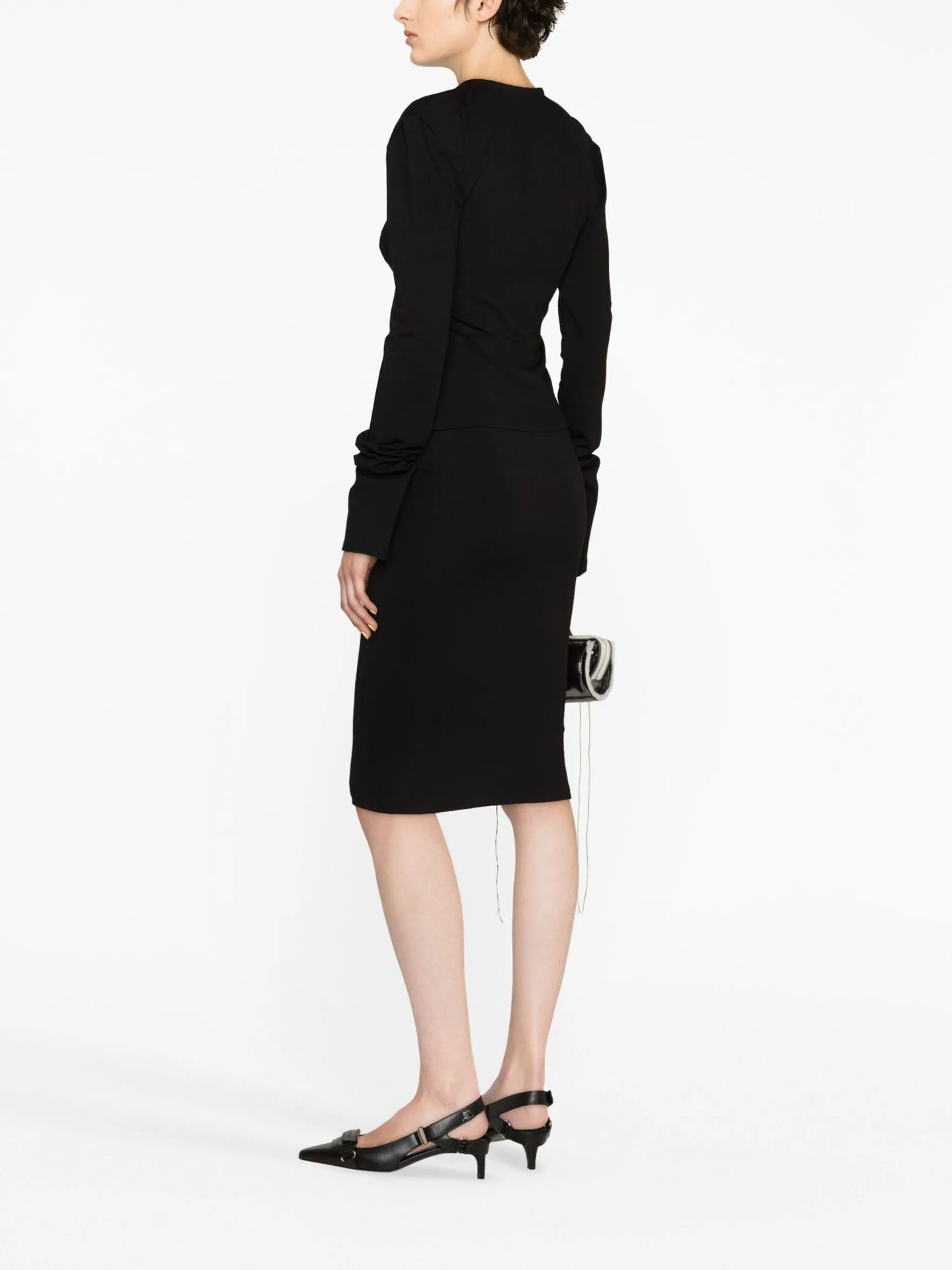 adjustable midi skirt