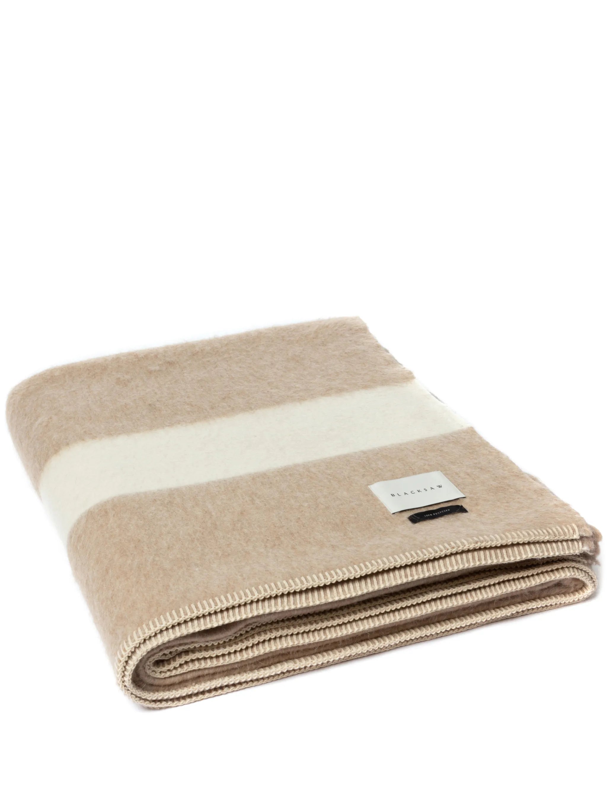 Siempre stripe recycled blanket