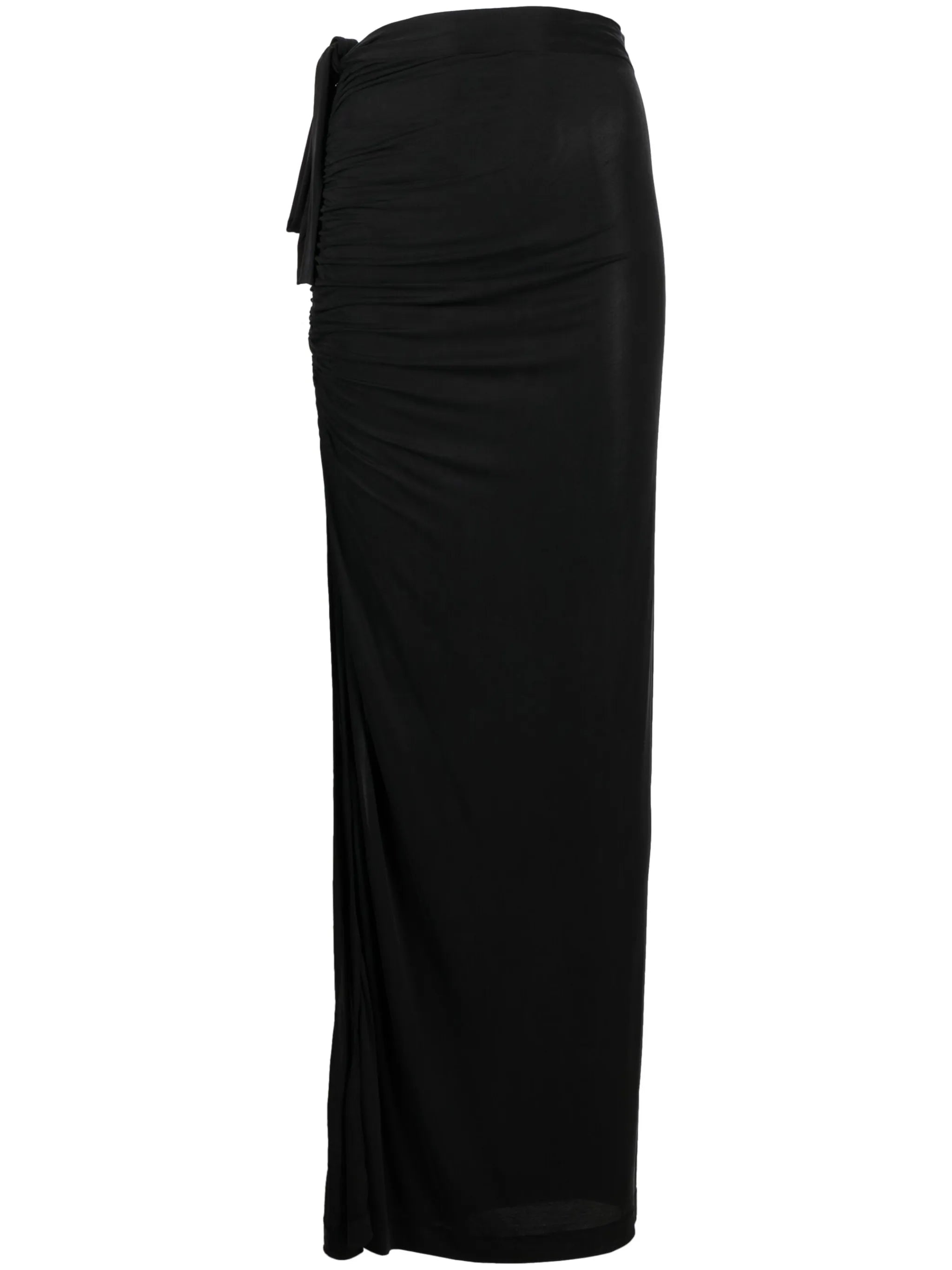 Hania draped maxi skirt