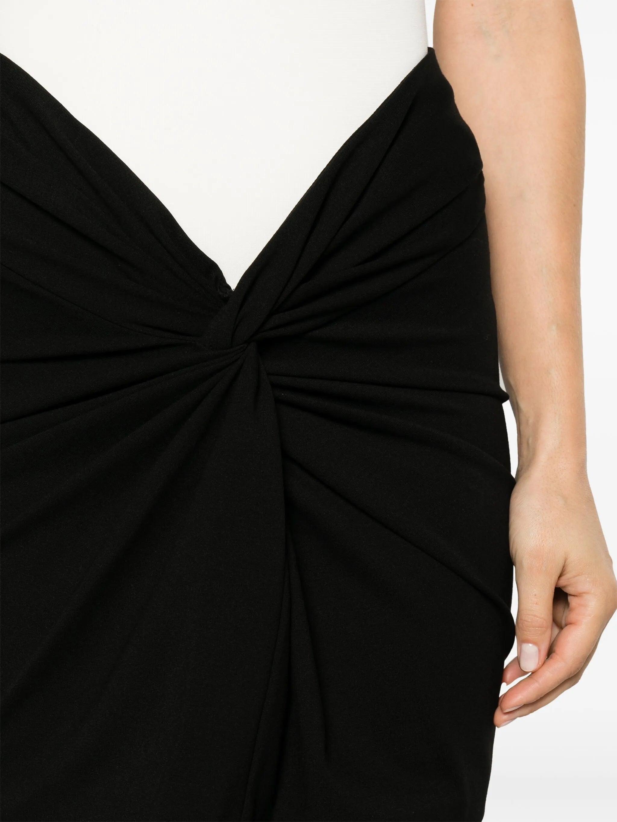 Barina knot-detailing miniskirt
