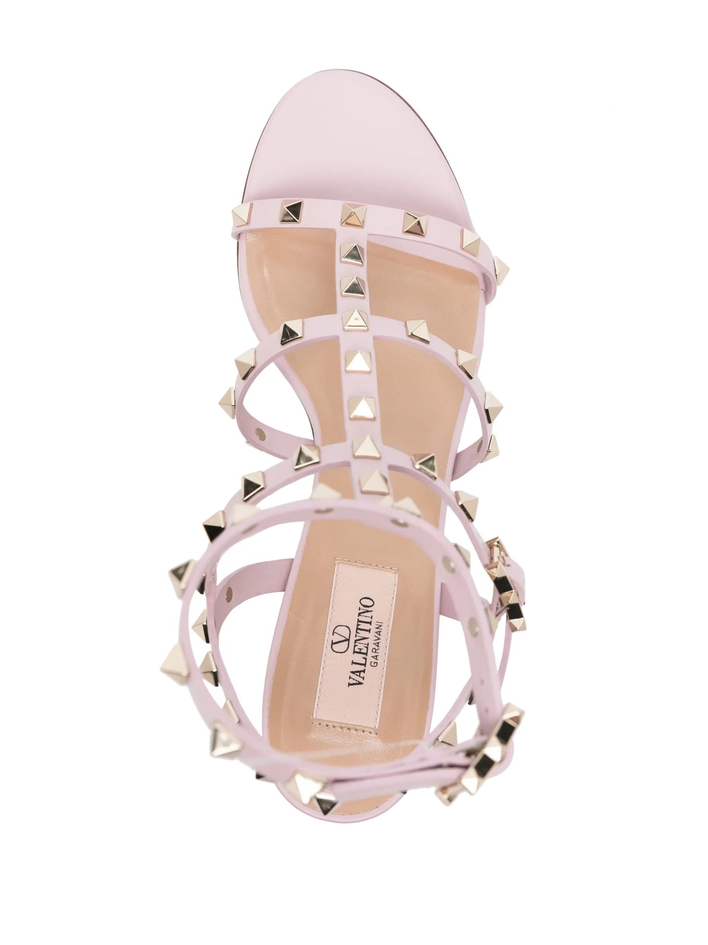 Rockstud 60mm leather sandals