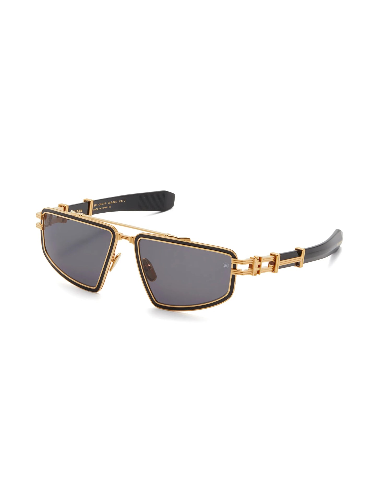 Titan tinted pilot-frame sunglasses