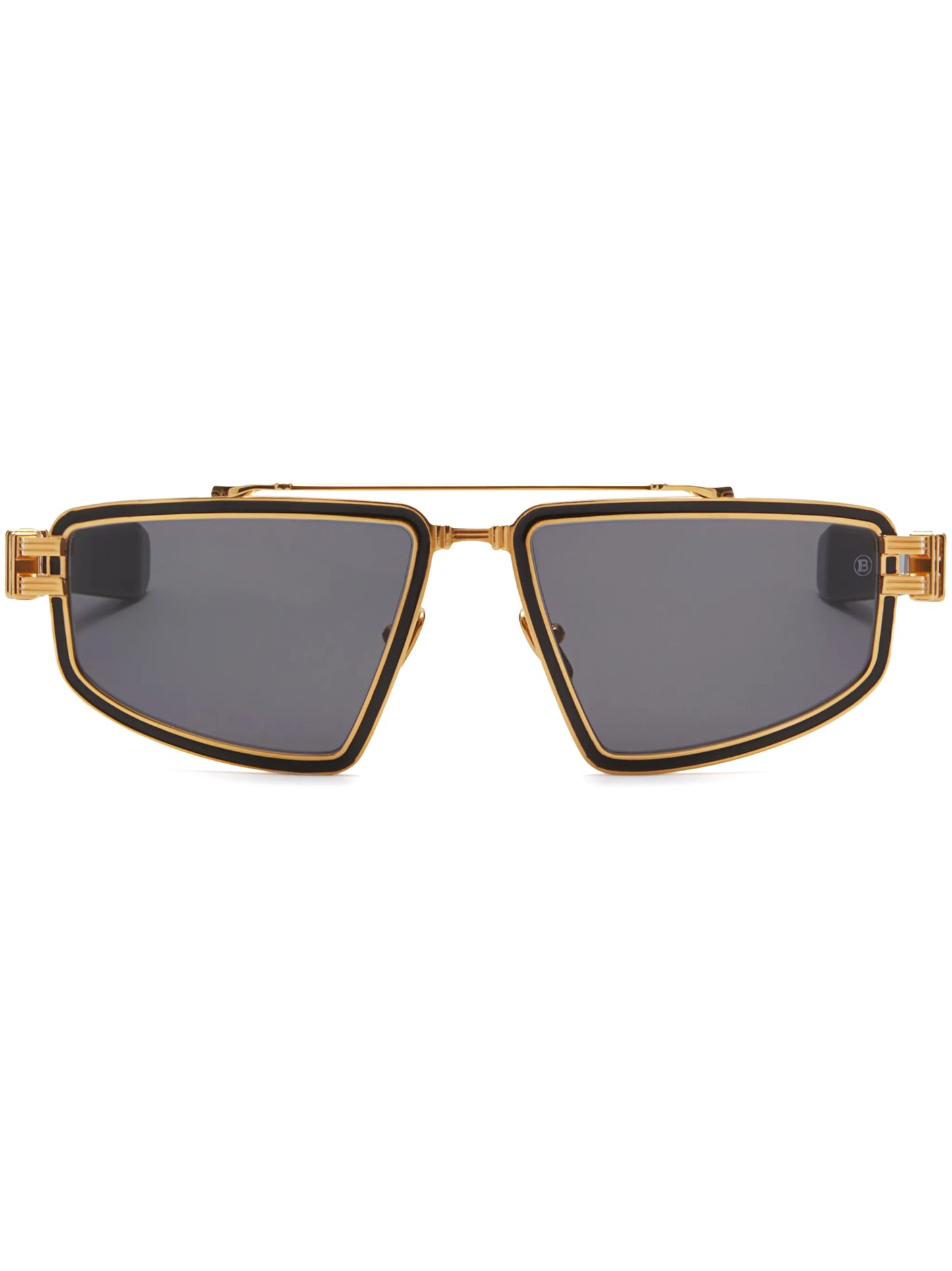 Titan tinted pilot-frame sunglasses