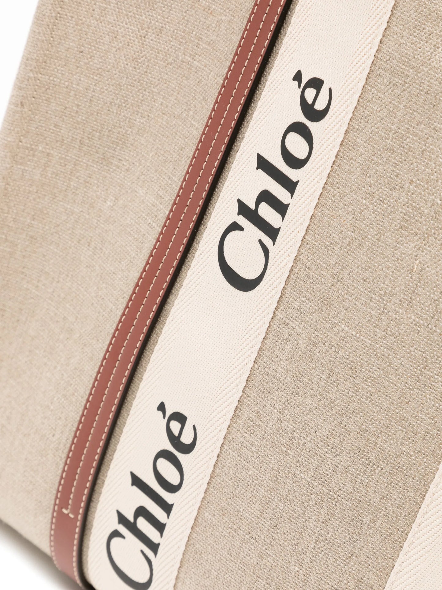 large Woody cotton tote bag