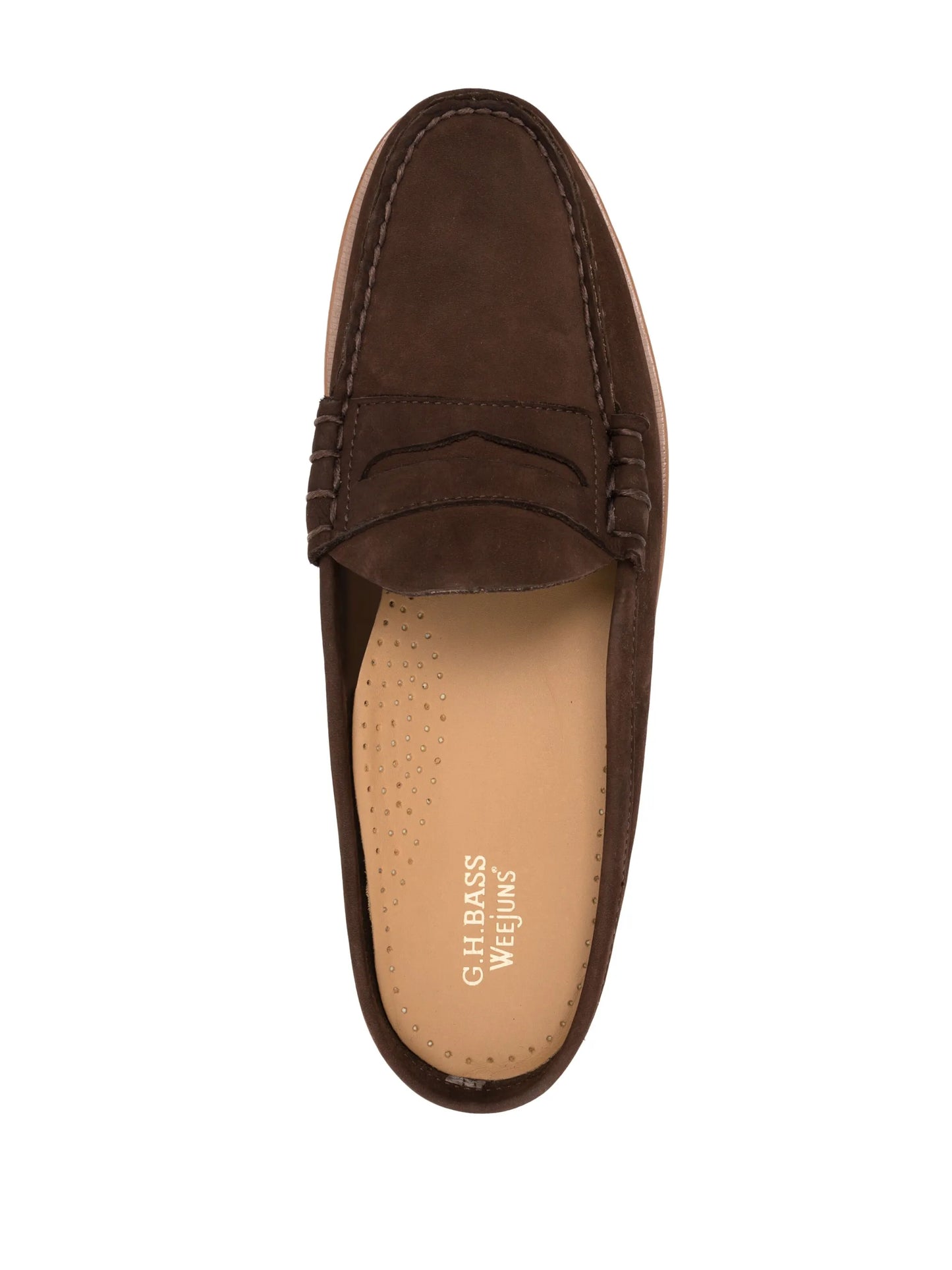 slip-on Larson suede loafers