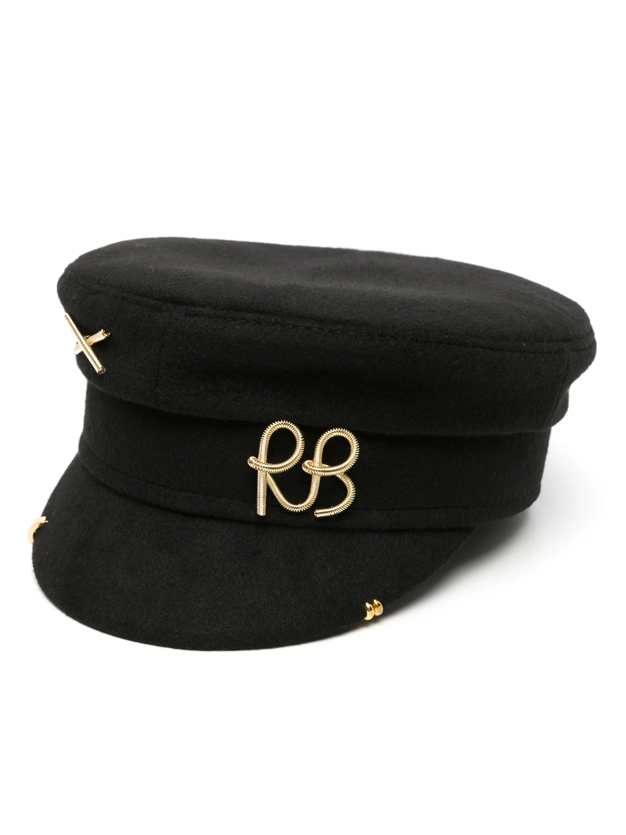 Baker Boy logo-appliqué cap