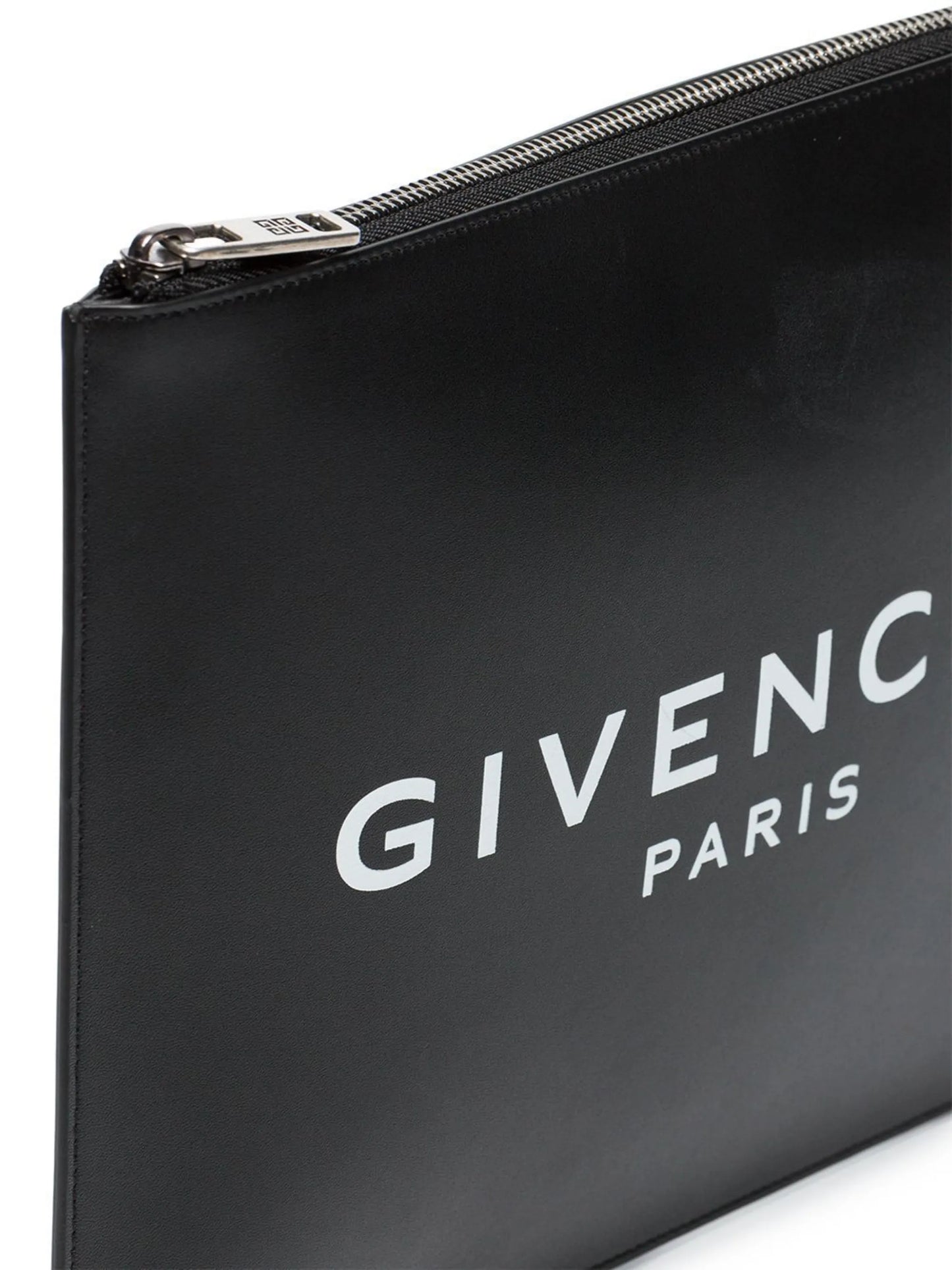 logo-printed clutch