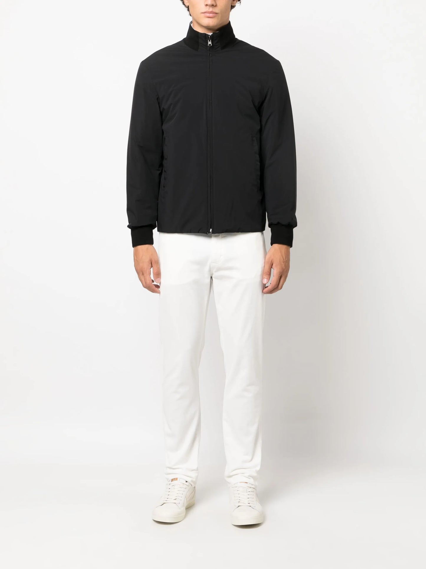 hooded cashmere-blend parka coat