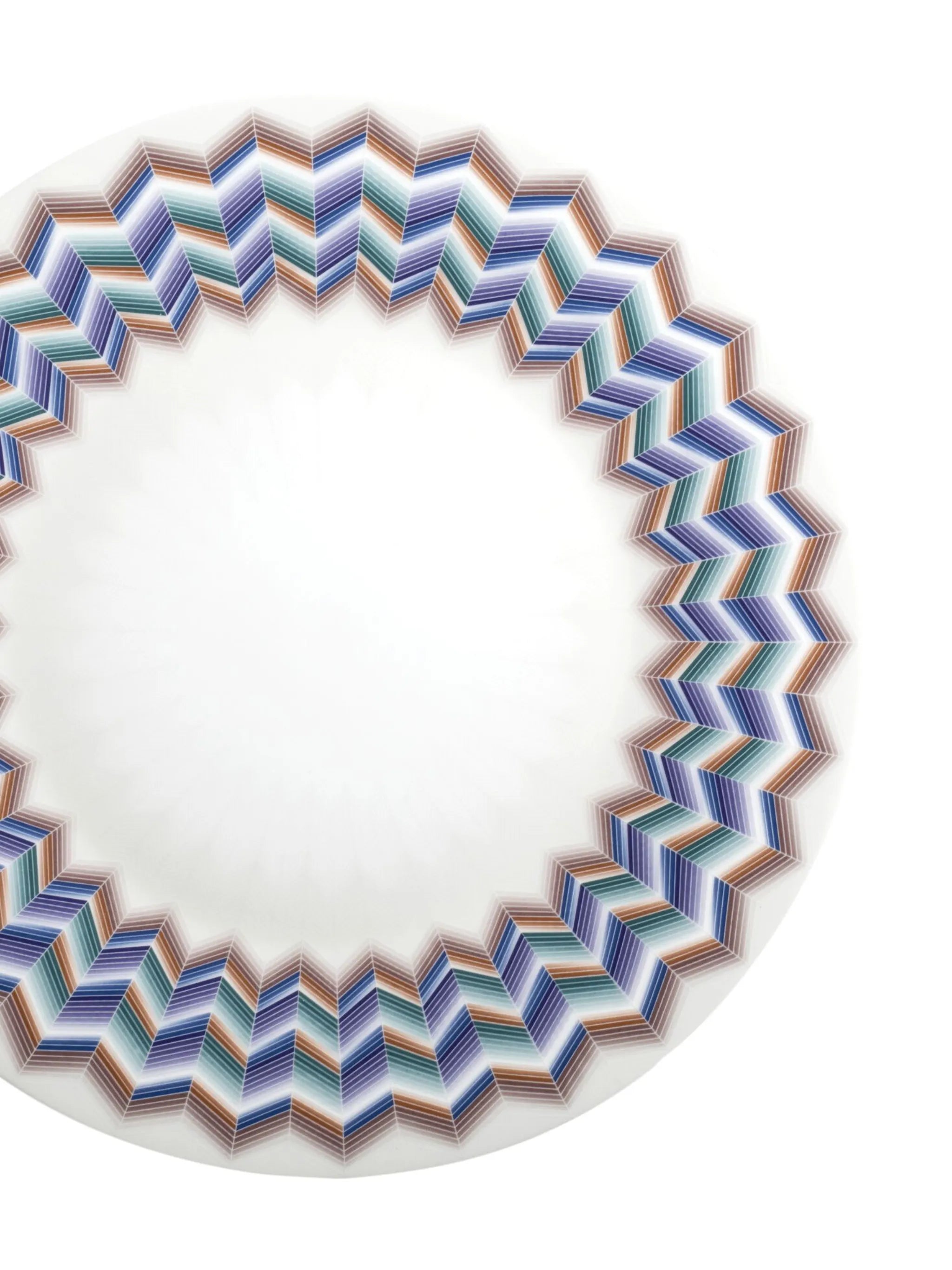 Zig Zag Jarris charger plate (32cm)
