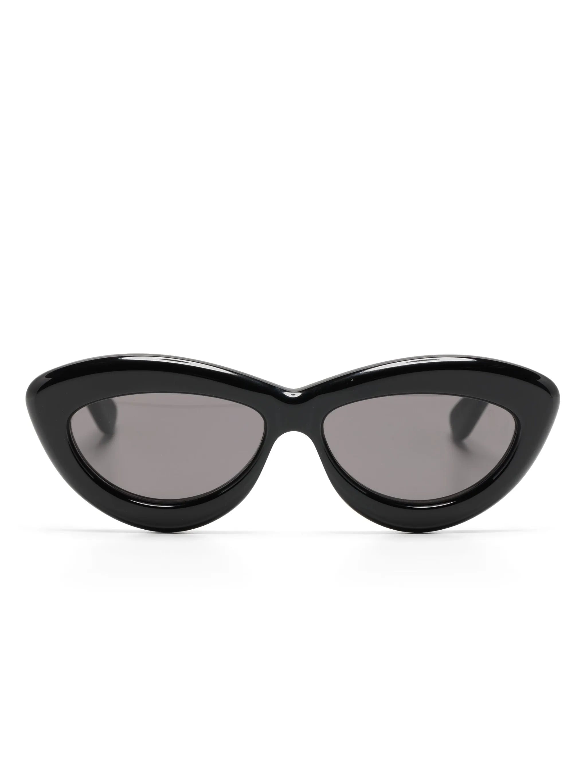 logo-plaque tinted sunglasses