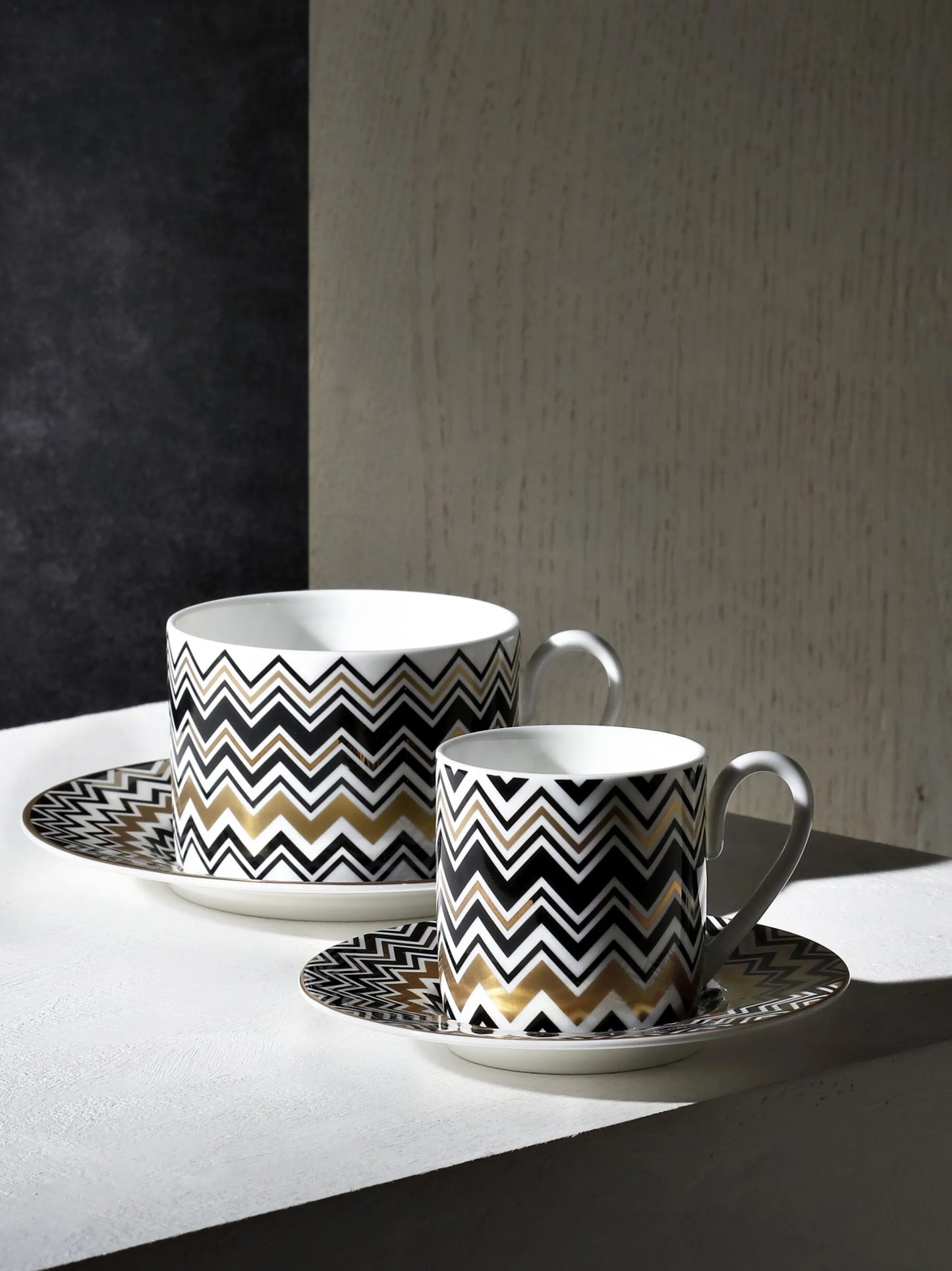 Zig Zag coffee cup (set of 2)