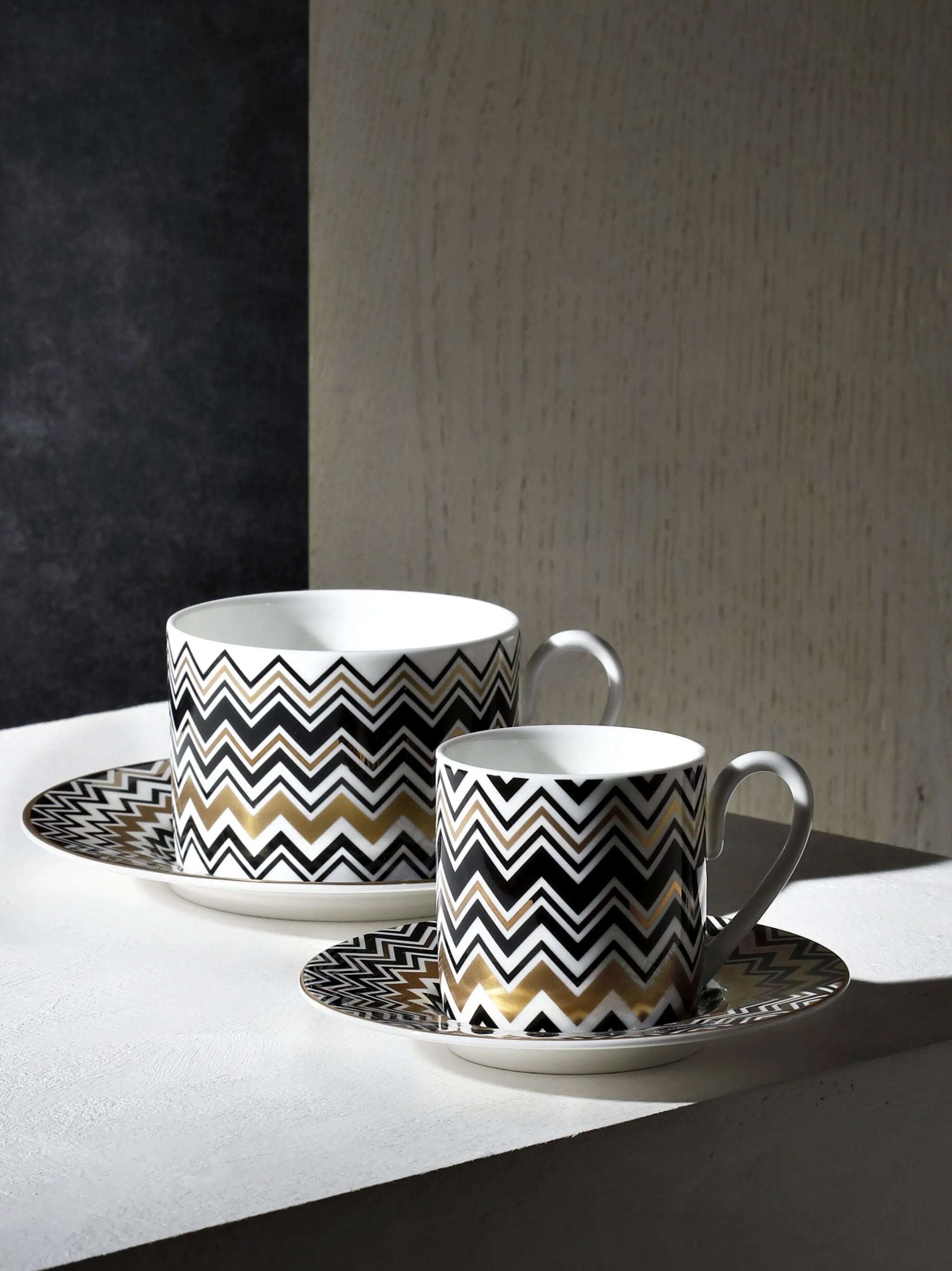 Zig Zag coffee cup (set of 2)