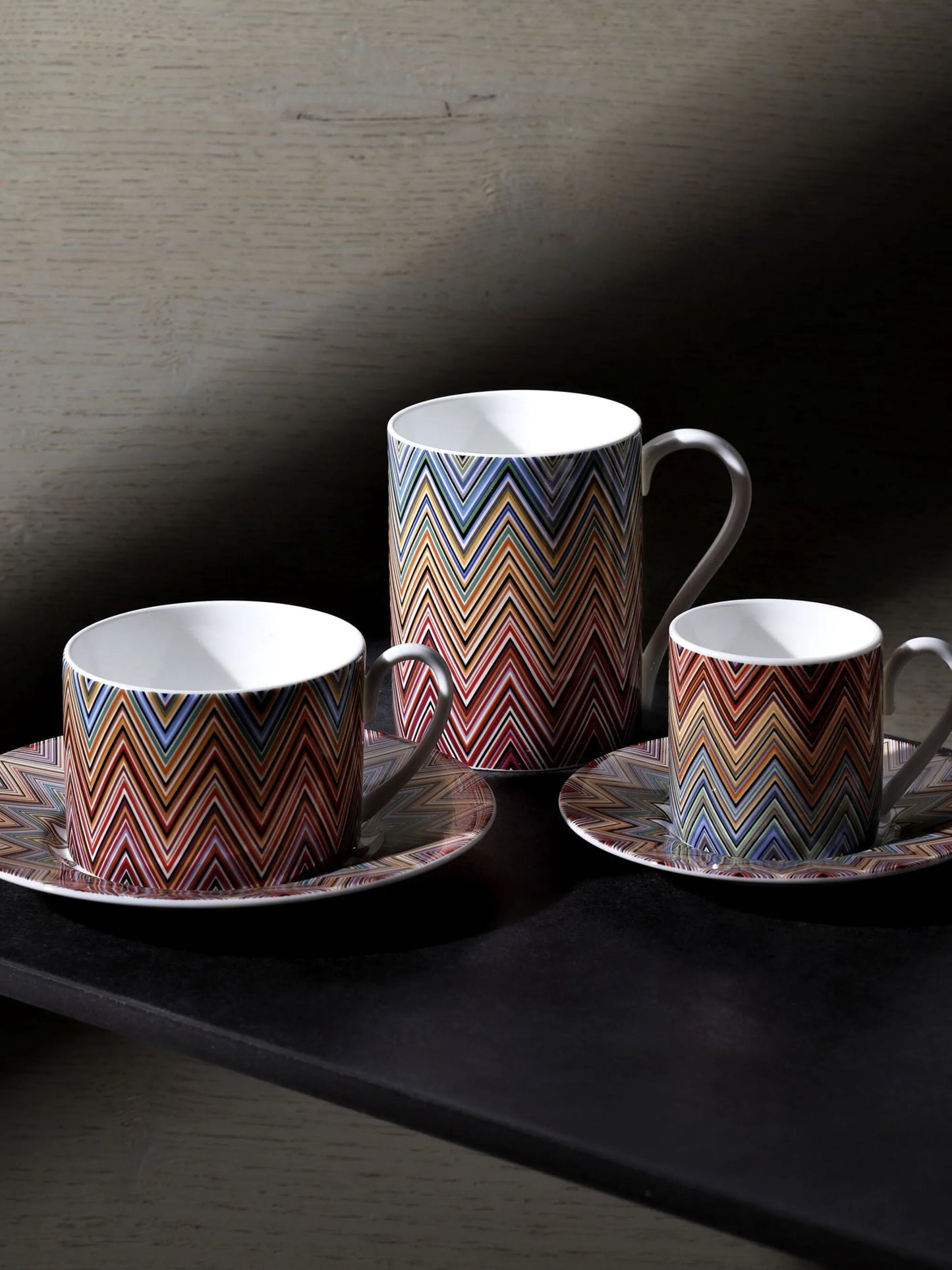 Zig Zag coffee cup (set of 2)