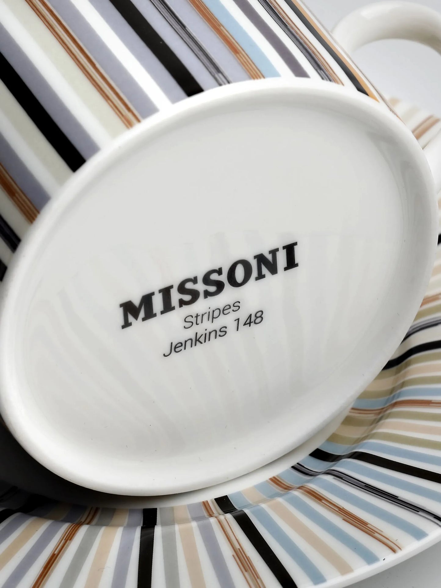 Stripes Jenkins 148 teacup (set of 2)