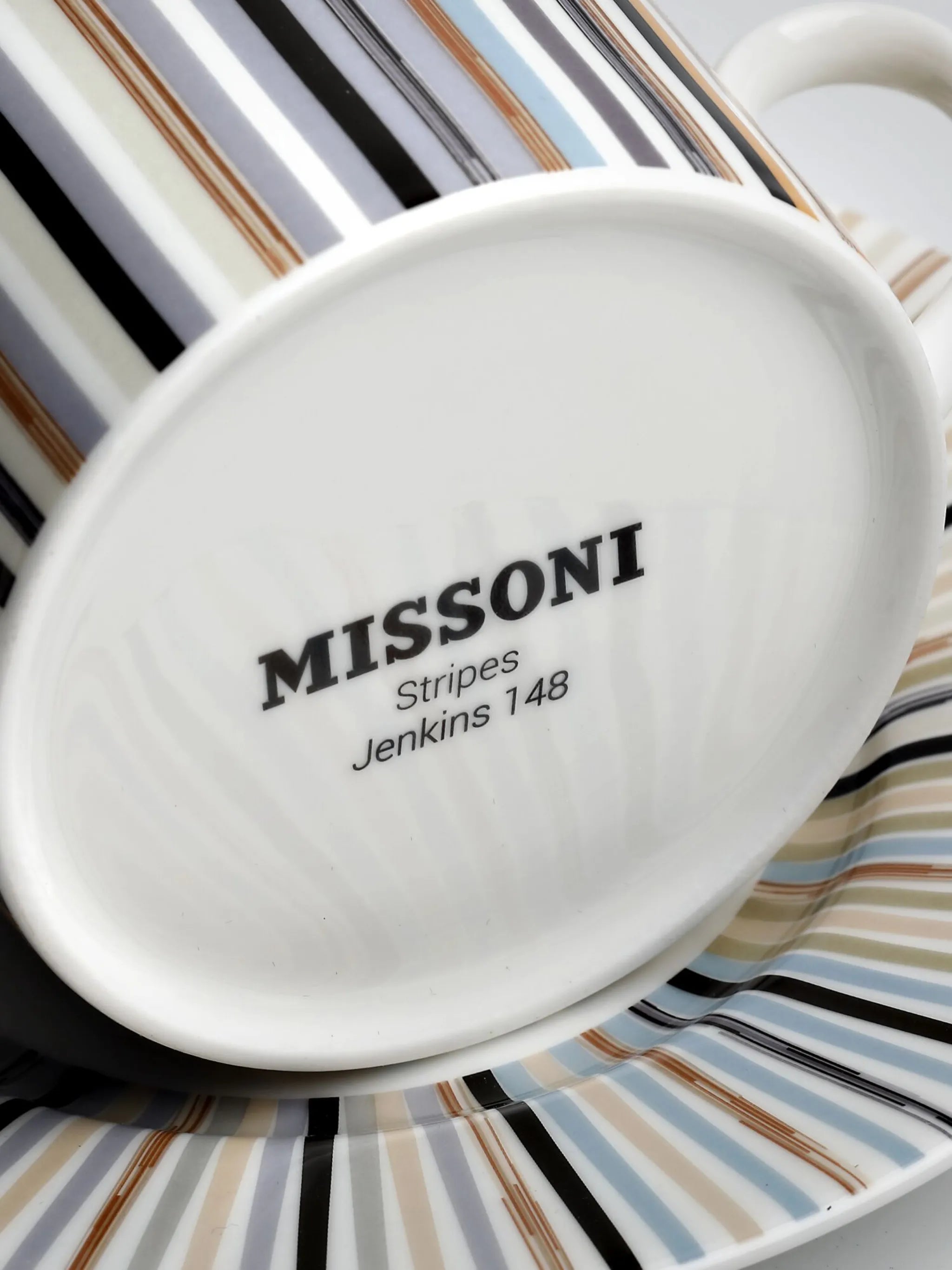 Stripes Jenkins 148 teacup (set of 2)