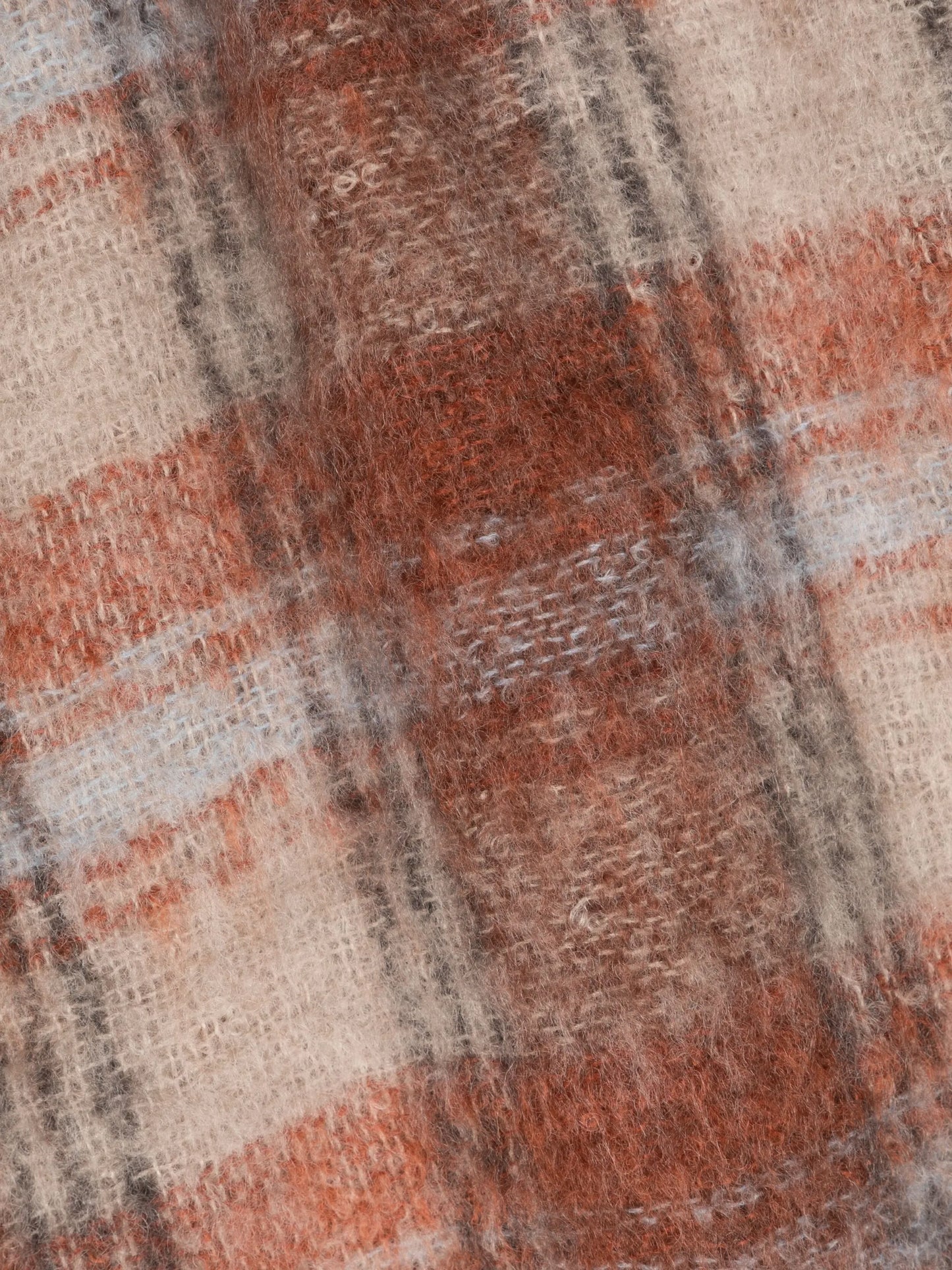 Harlyn check-pattern blanket