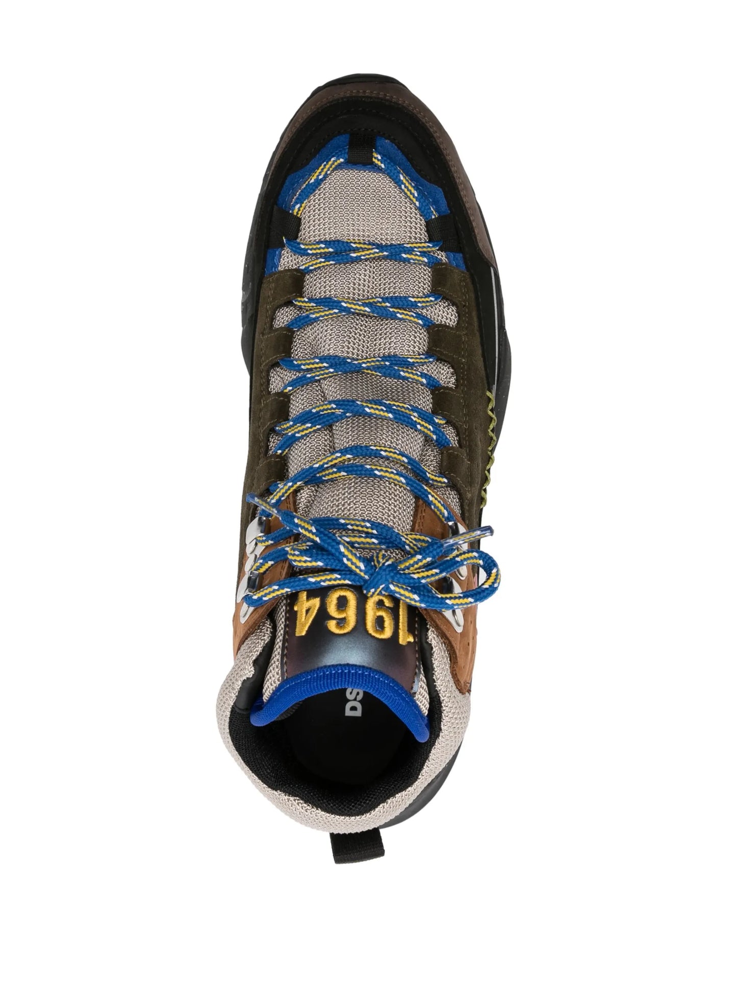 panelled hiking boots