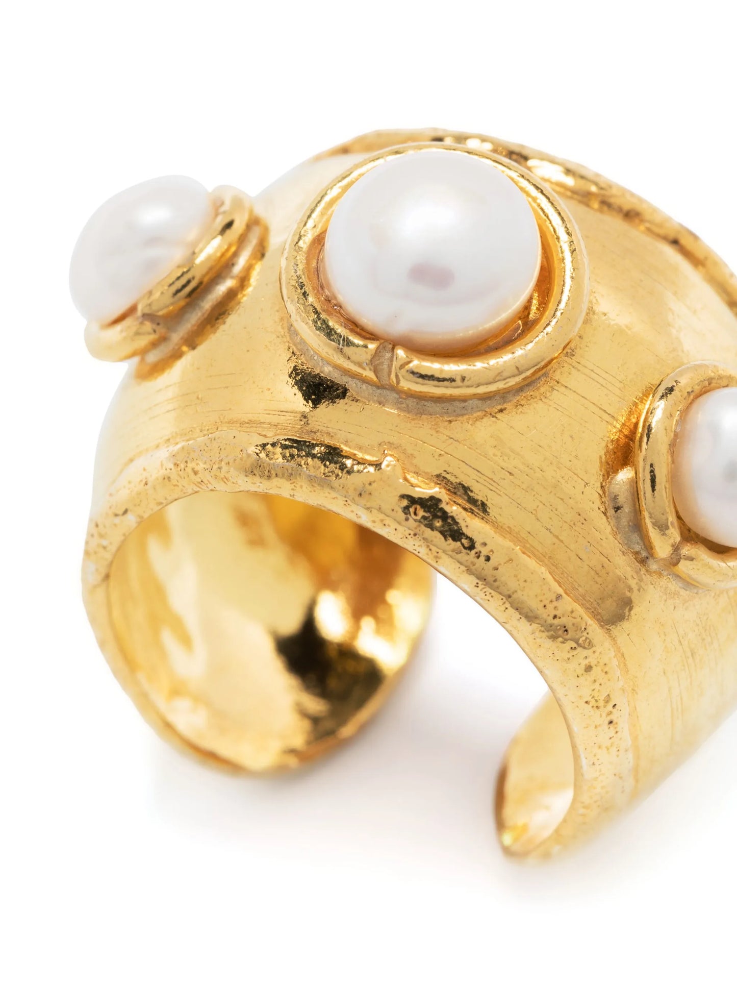 Dune pearl ring