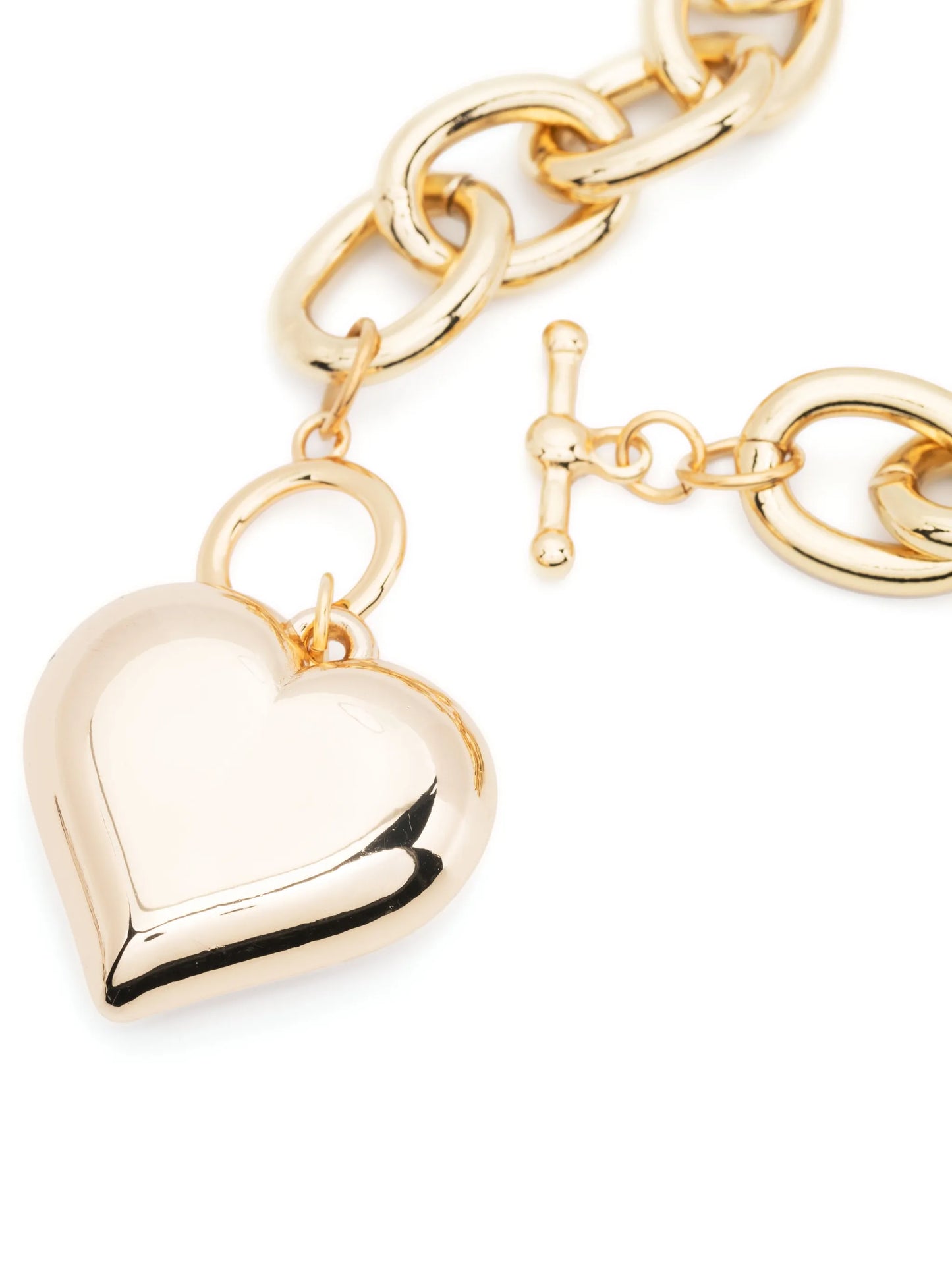 heart-pendant chain necklace