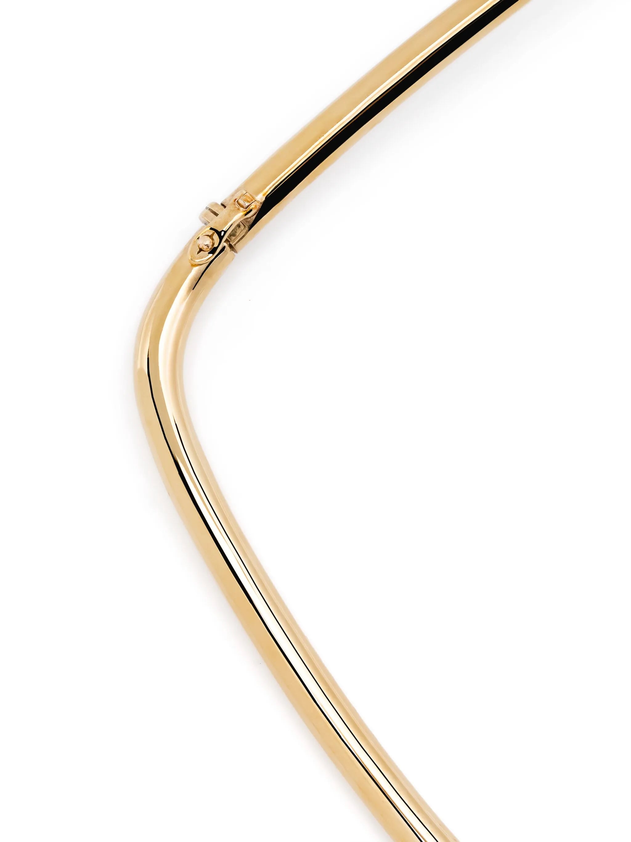 9kt yellow gold heart necklace
