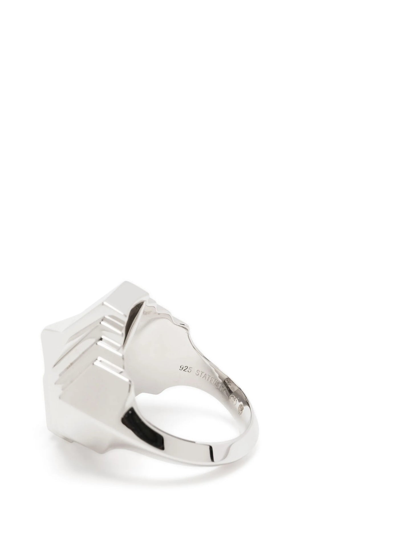 Rockaway Pyramid sterling silver ring