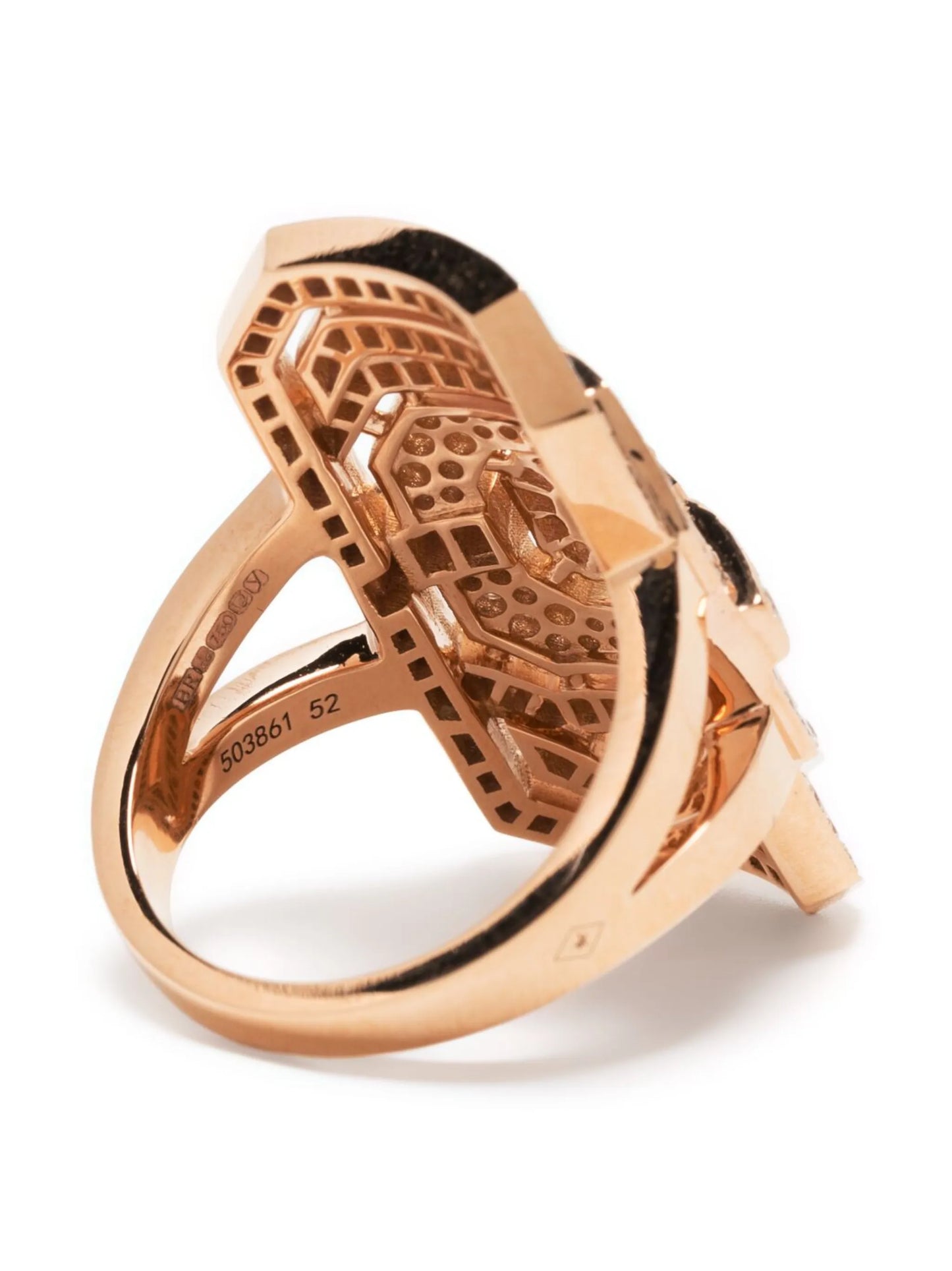 18kt rose gold My Way diamond cocktail ring