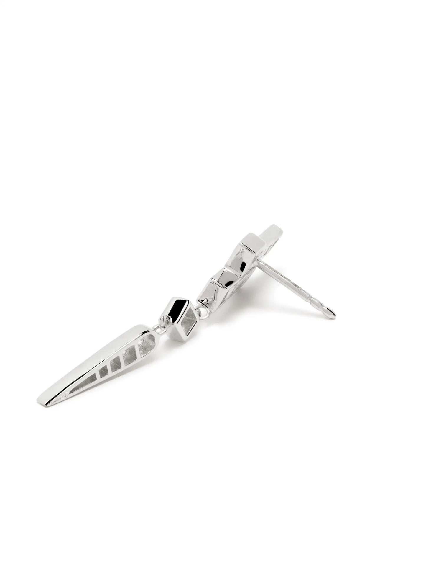 Stairway Wings diamond earring
