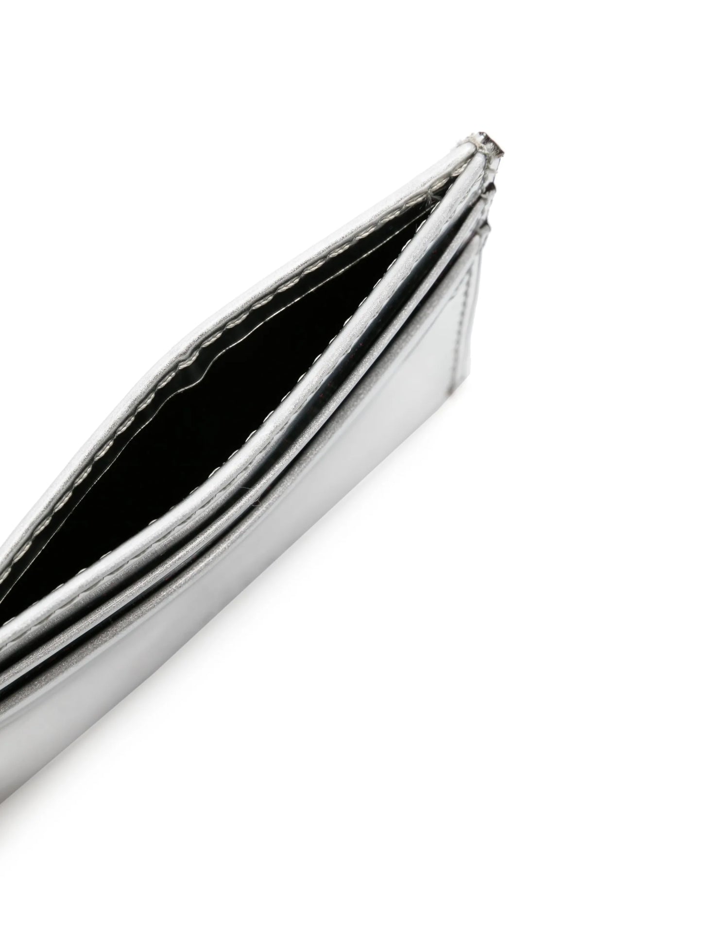 Chiba metallic-effect cardholder